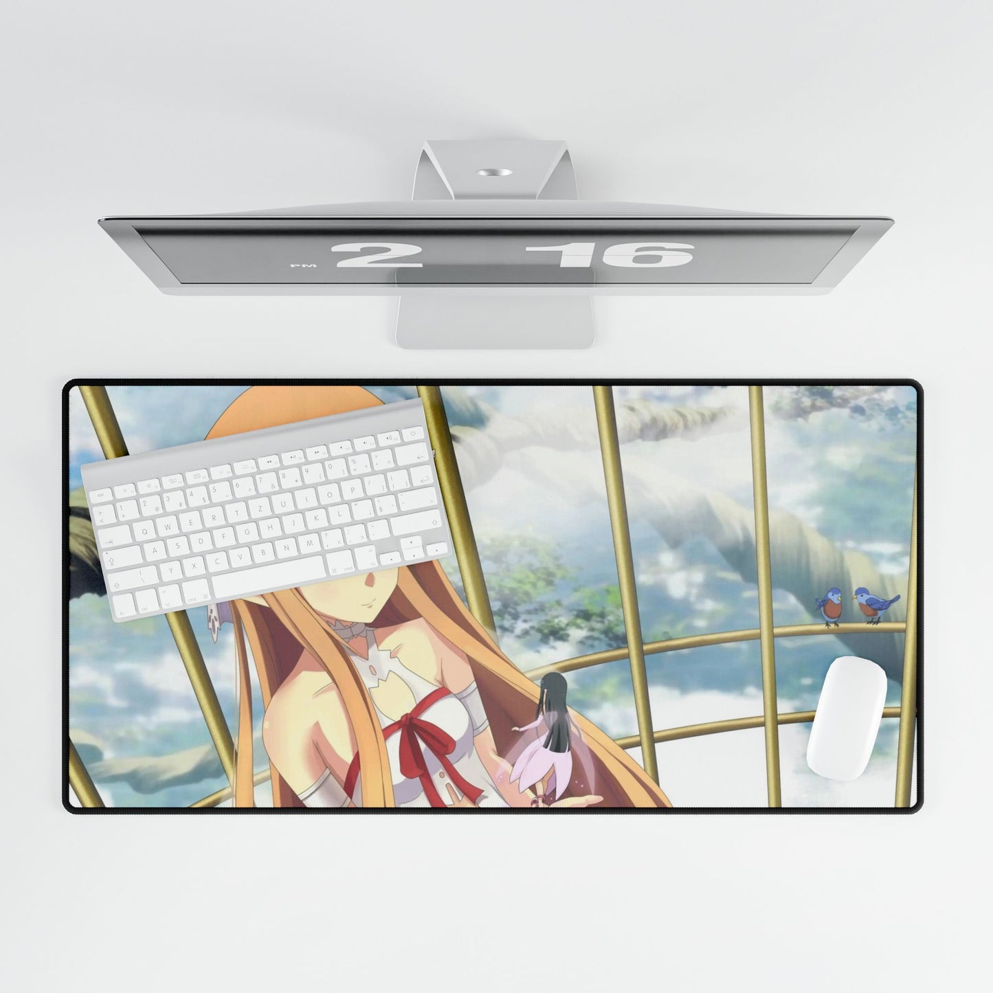 Asuna and Yui Mouse Pad