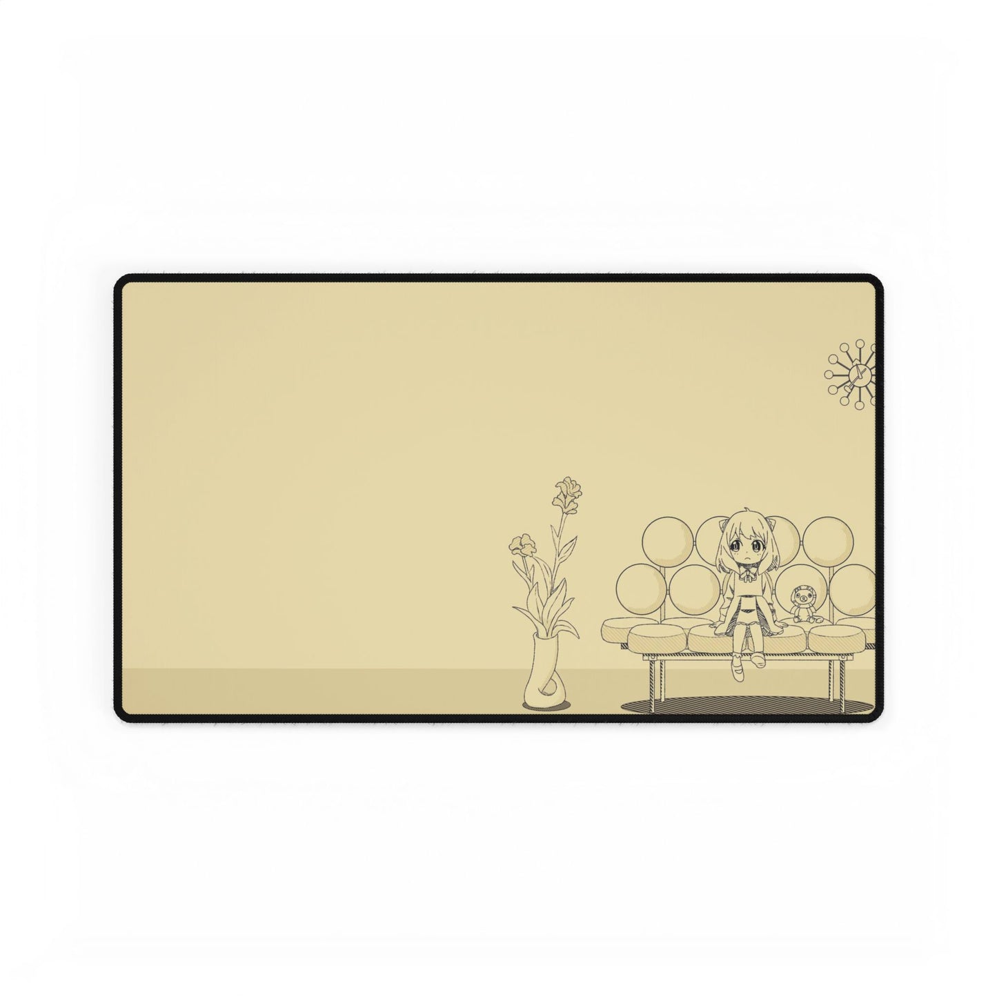 Anya at the bench Mouse Pad