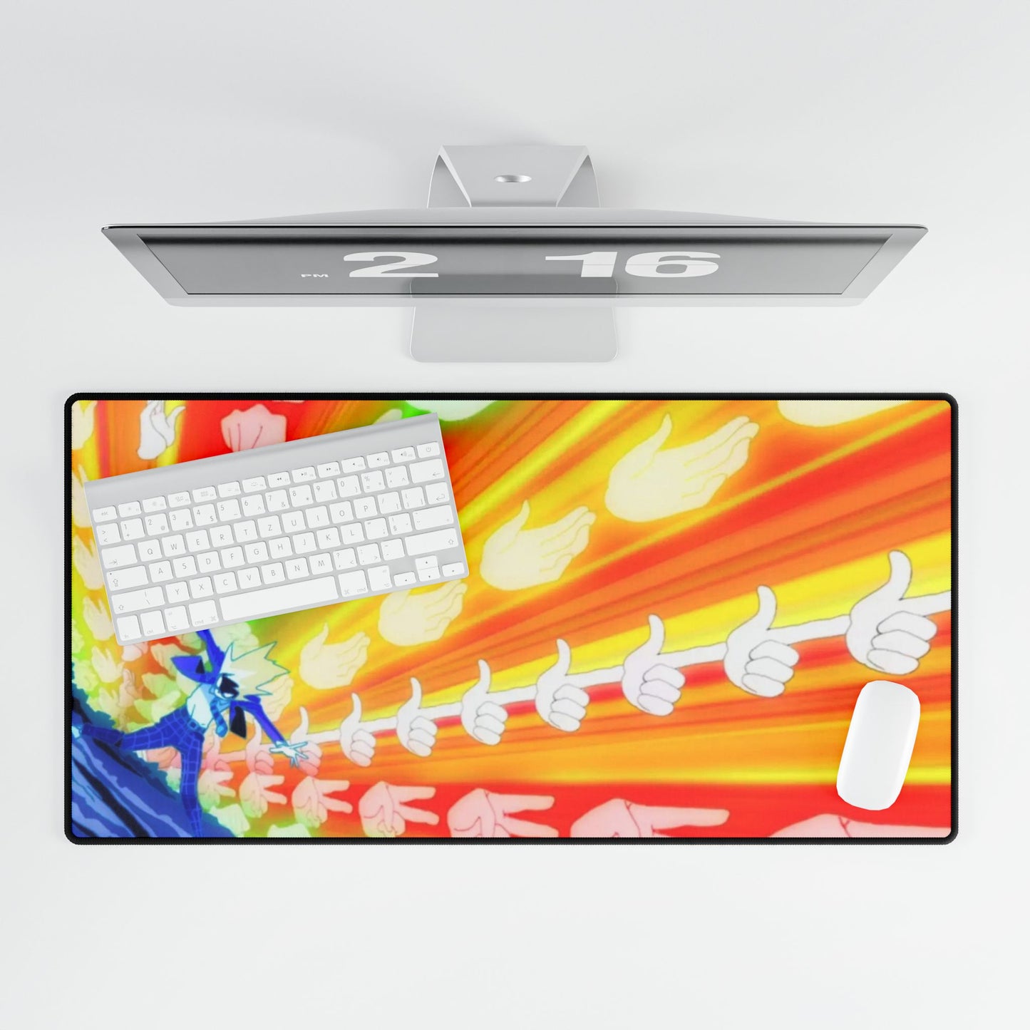 Power of Hand Signs Mouse Pad