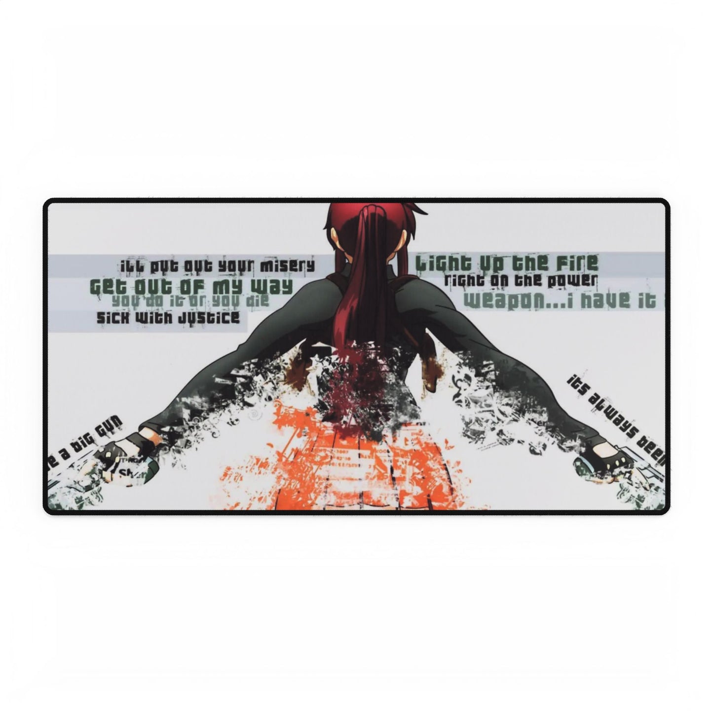 Anime Black Lagoonr Mouse Pad