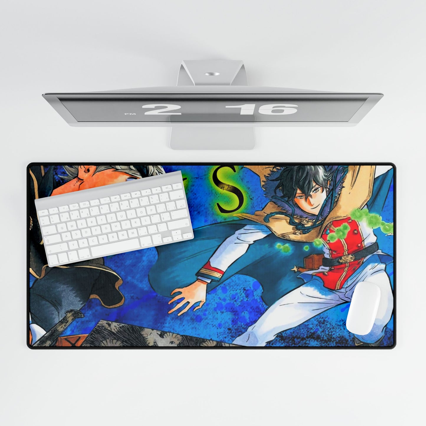 Black Clover Asta, Yuno Mouse Pad