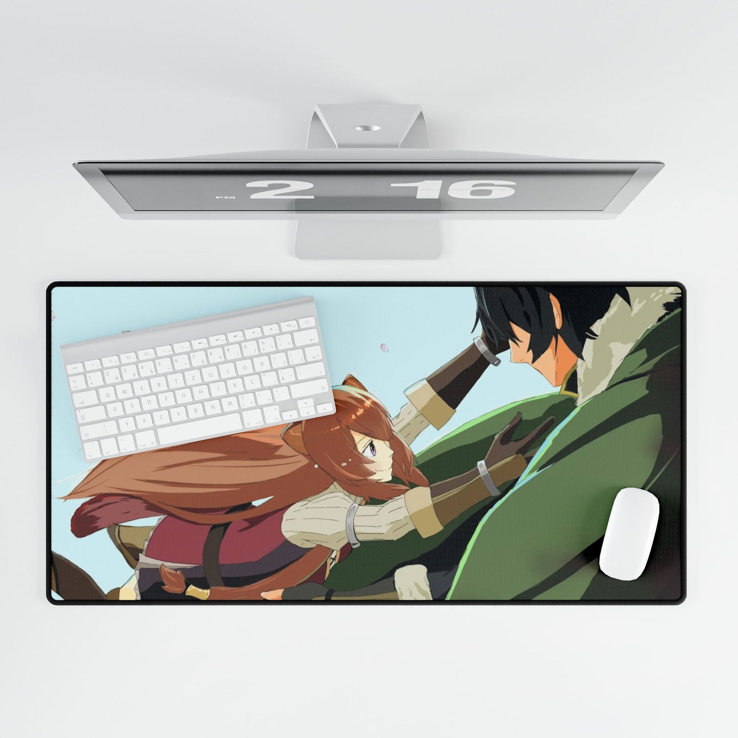 Raphtalia and Naofumi Mouse Pad