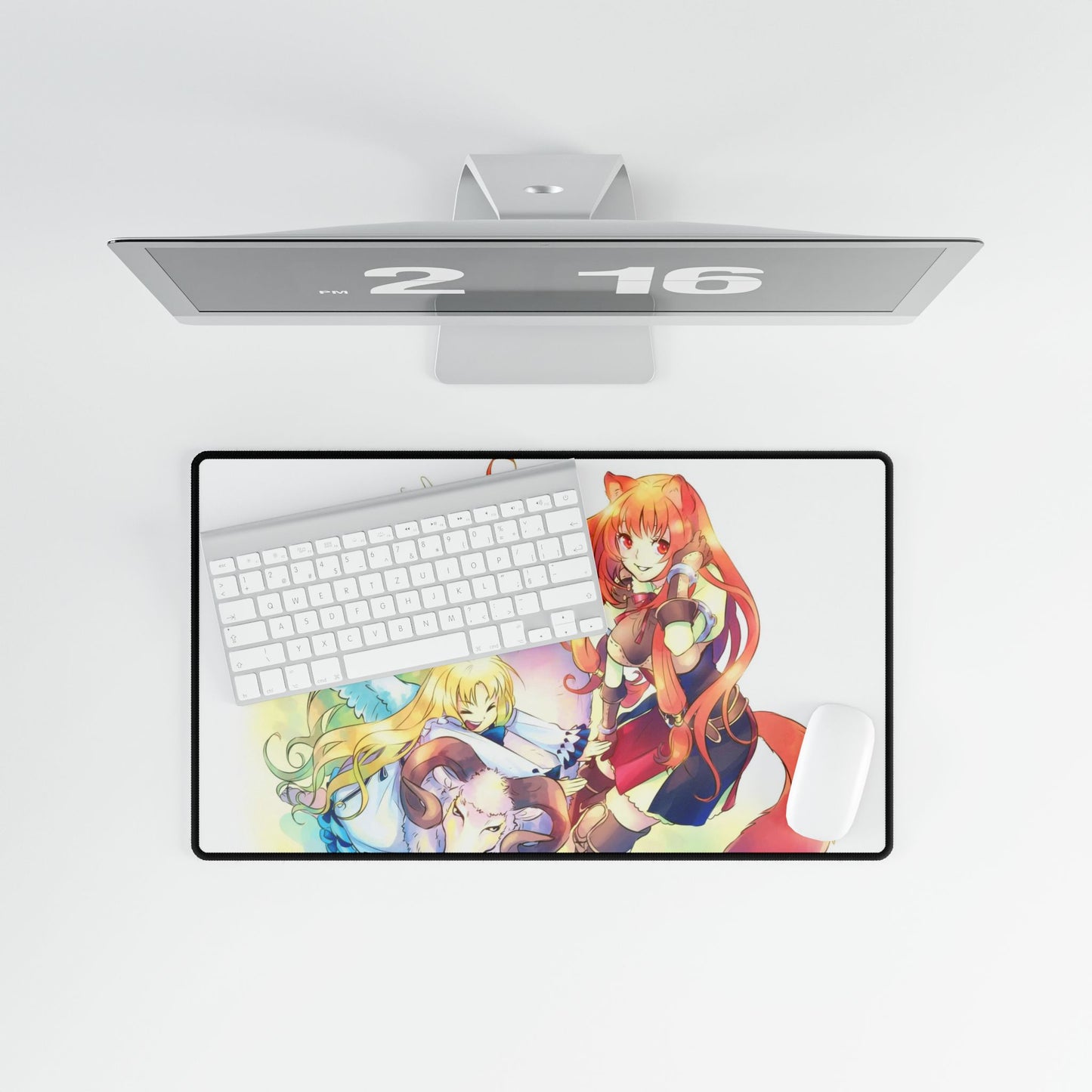 Raphtalia and Filo Mouse Pad
