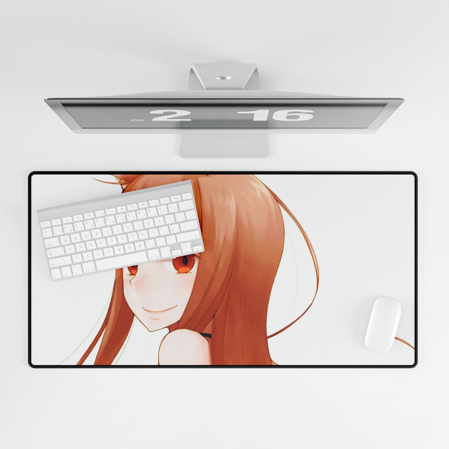 Anime Spice and Wolf Mouse Pad