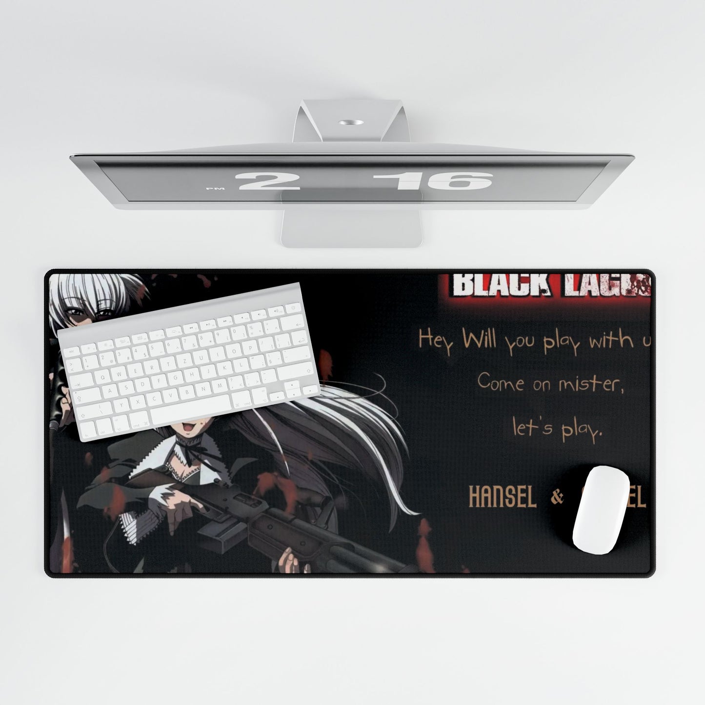 Black Lagoon Mouse Pad