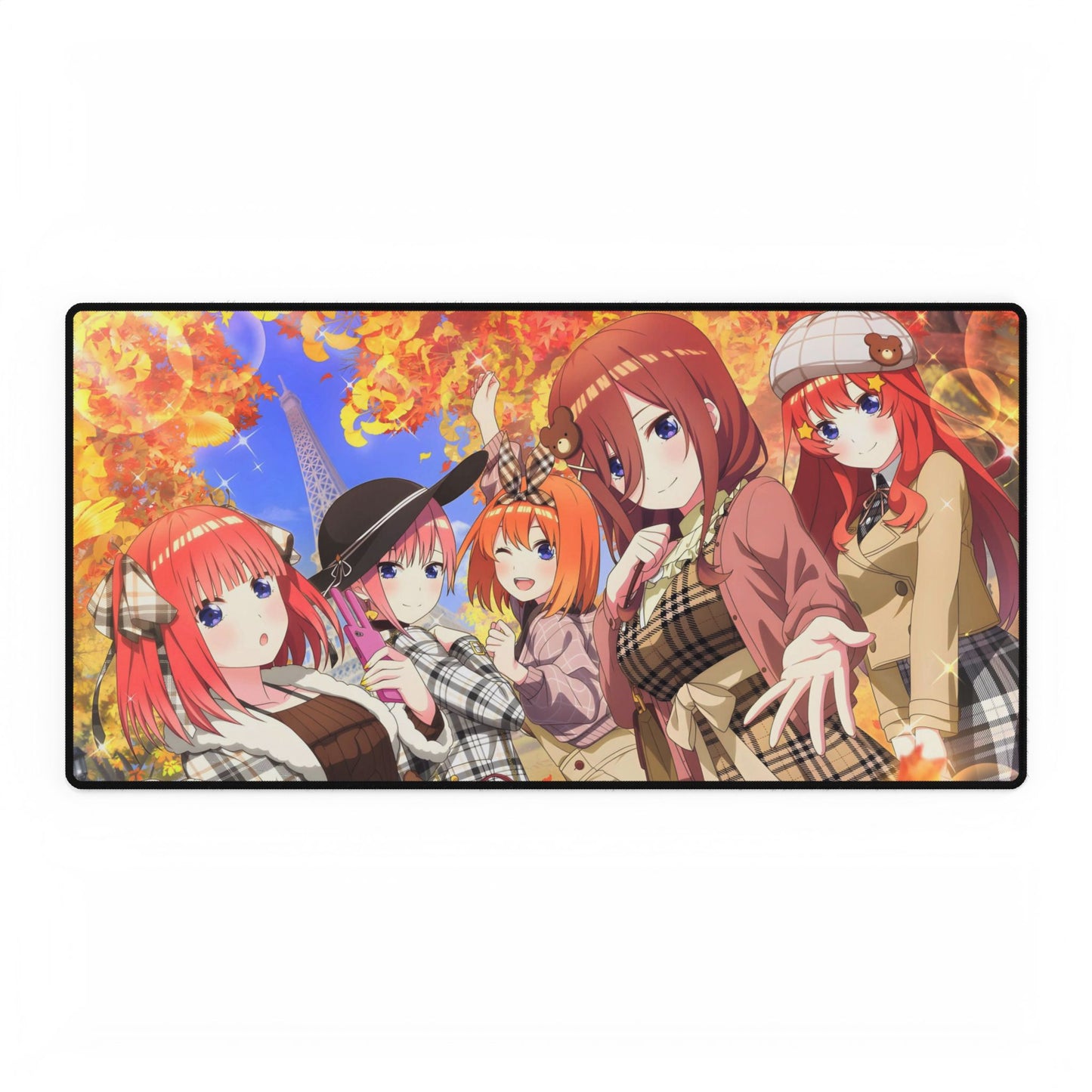 The Quintessential Quintuplets - Nino , Ichika , Yotsuba , Miku & Itsuki Mouse Pad