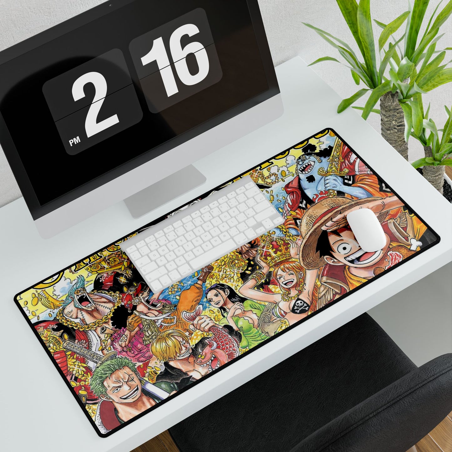Straw Hats Pirates Cover Page One Piecer Mouse Pad