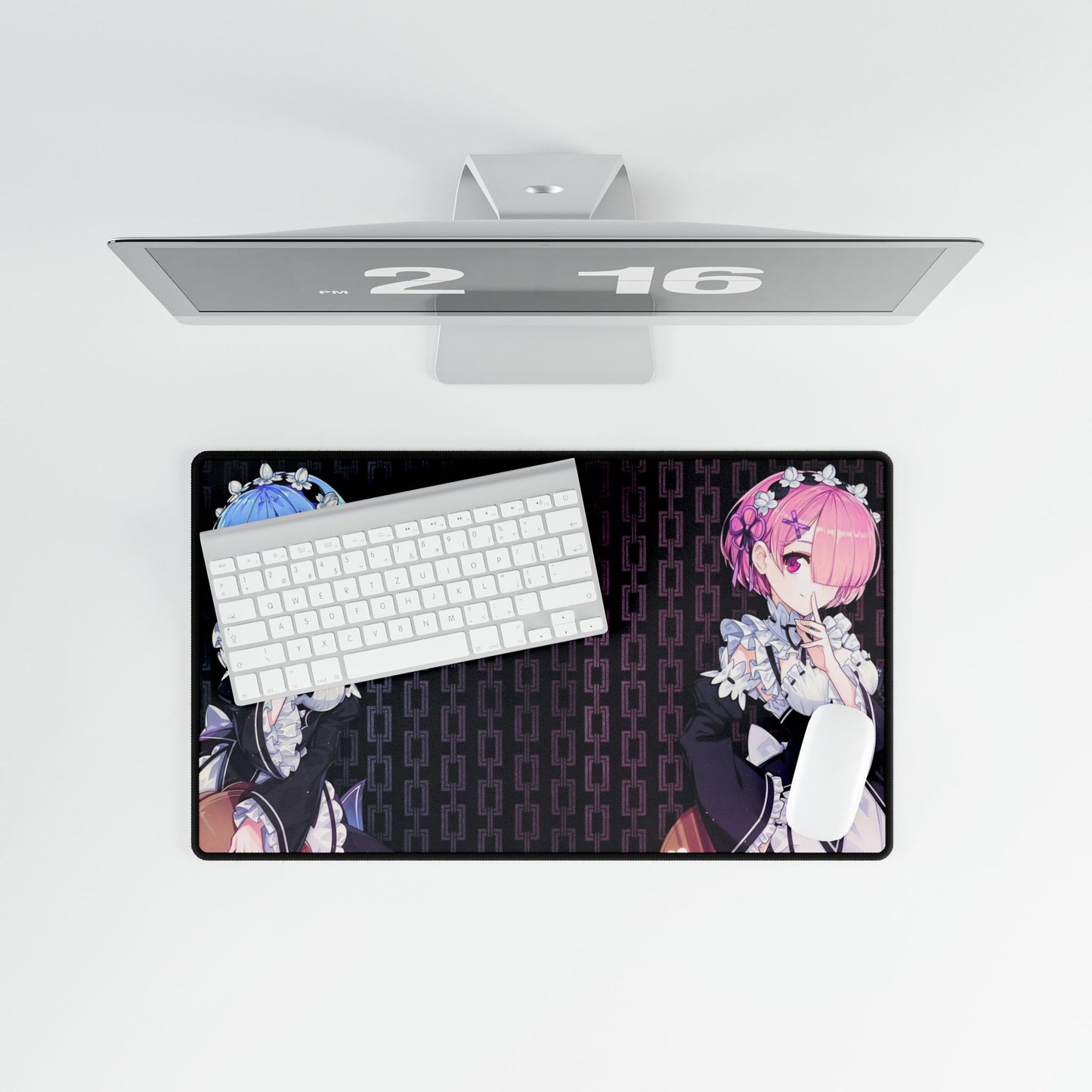 Rem and Ram Chains Mouse Pad