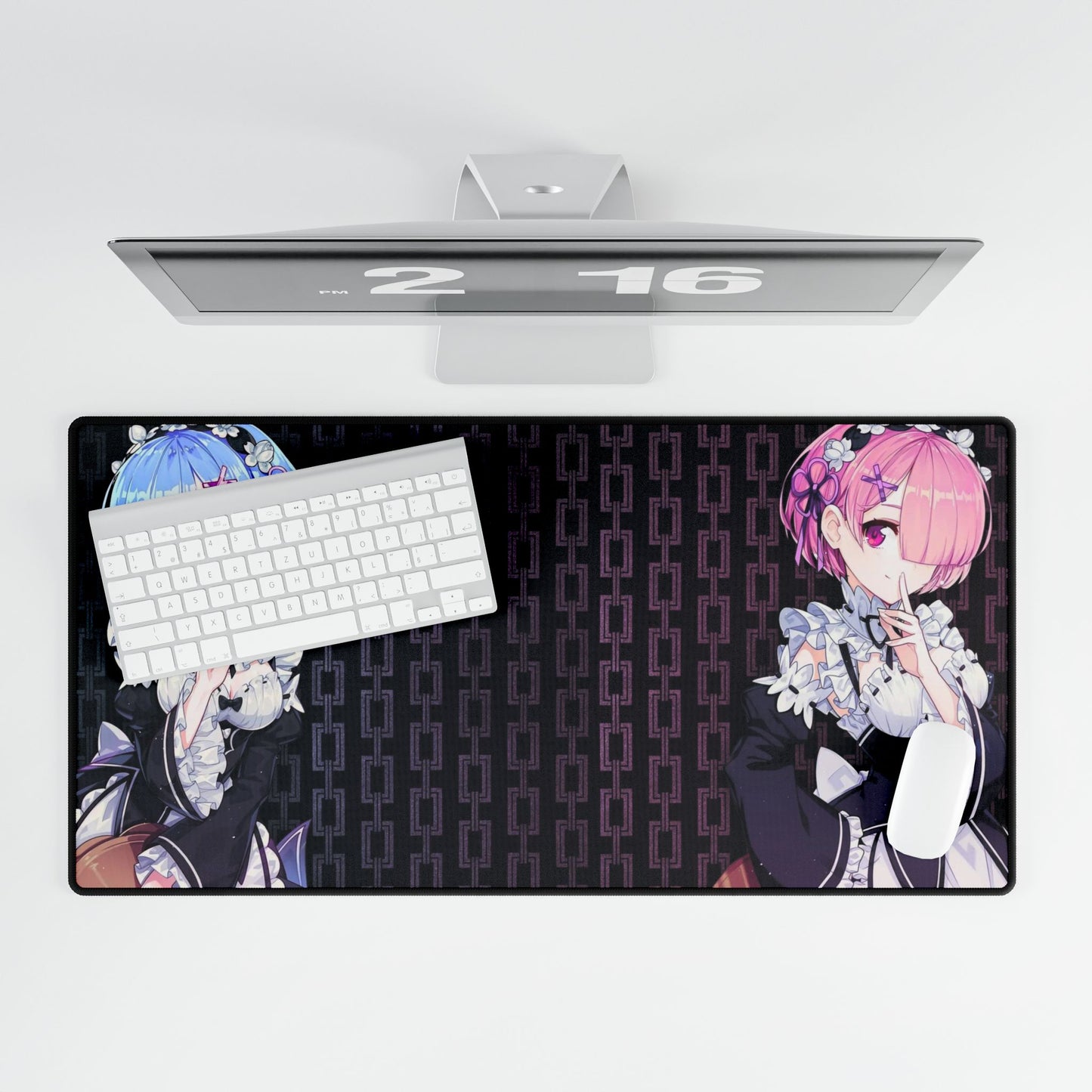 Rem and Ram Chains Mouse Pad