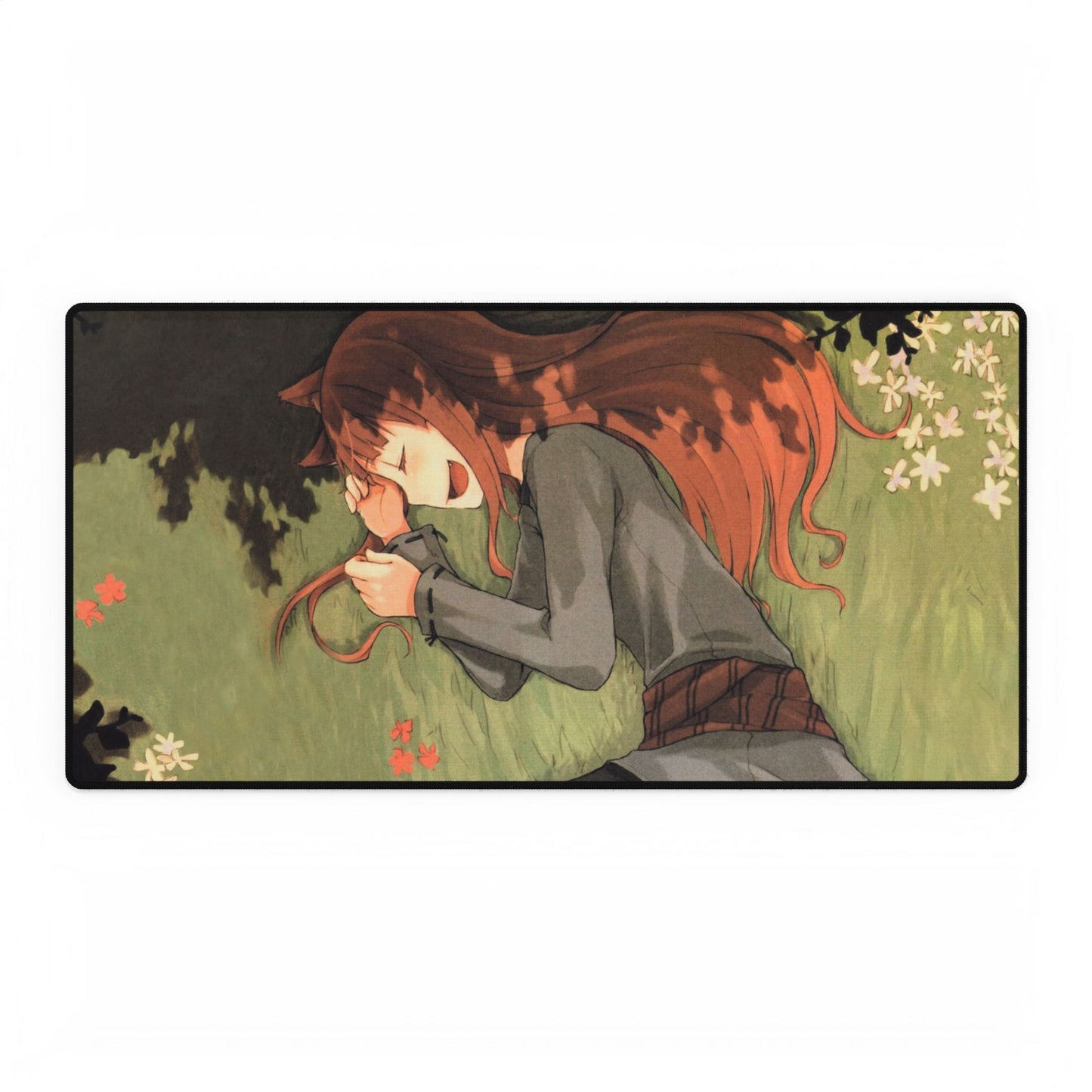 Anime Spice and Wolf Mouse Pad