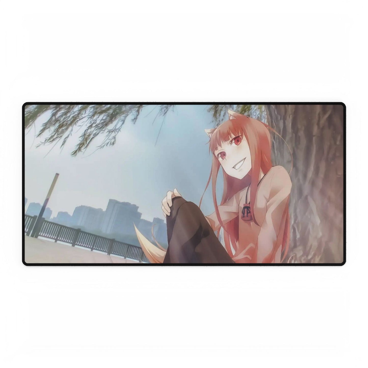 Anime Spice and Wolf Mouse Pad