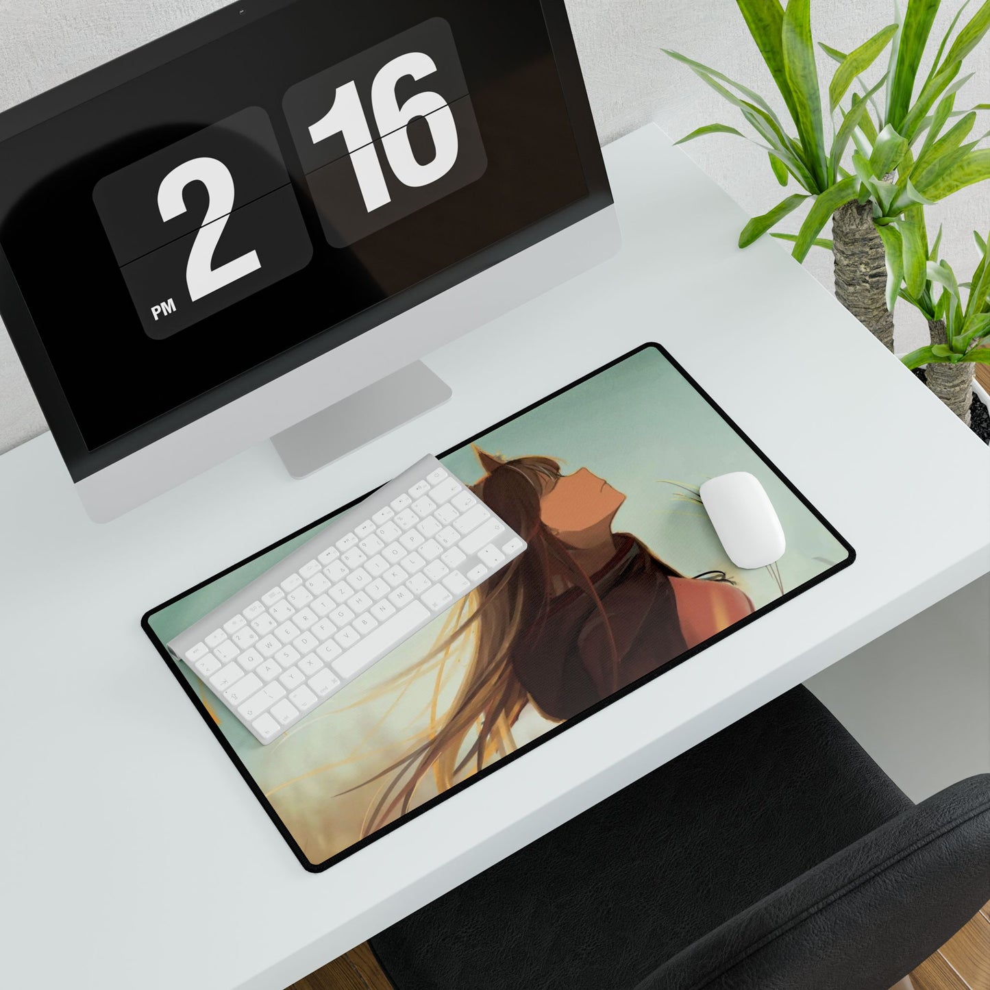 Anime Spice and Wolf Mouse Pad