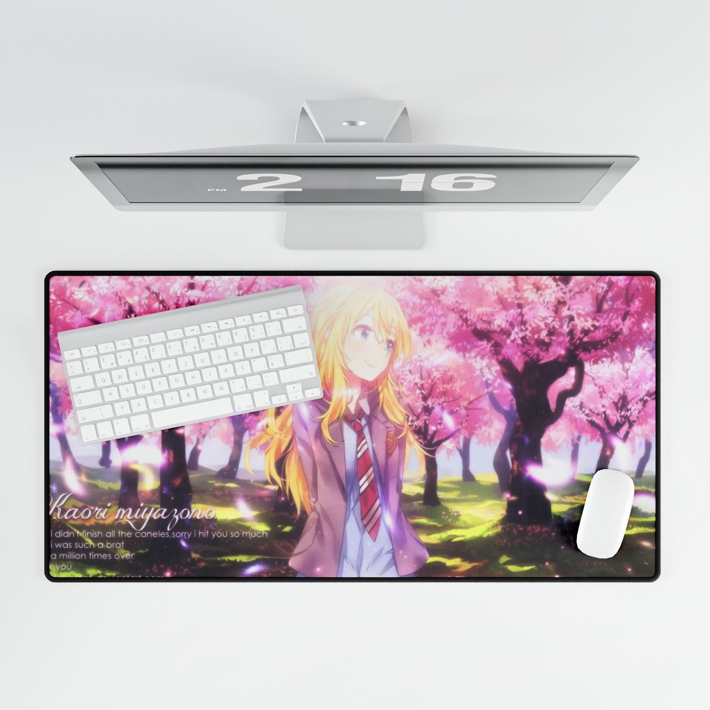 Anime Your Lie in April Mouse Pad