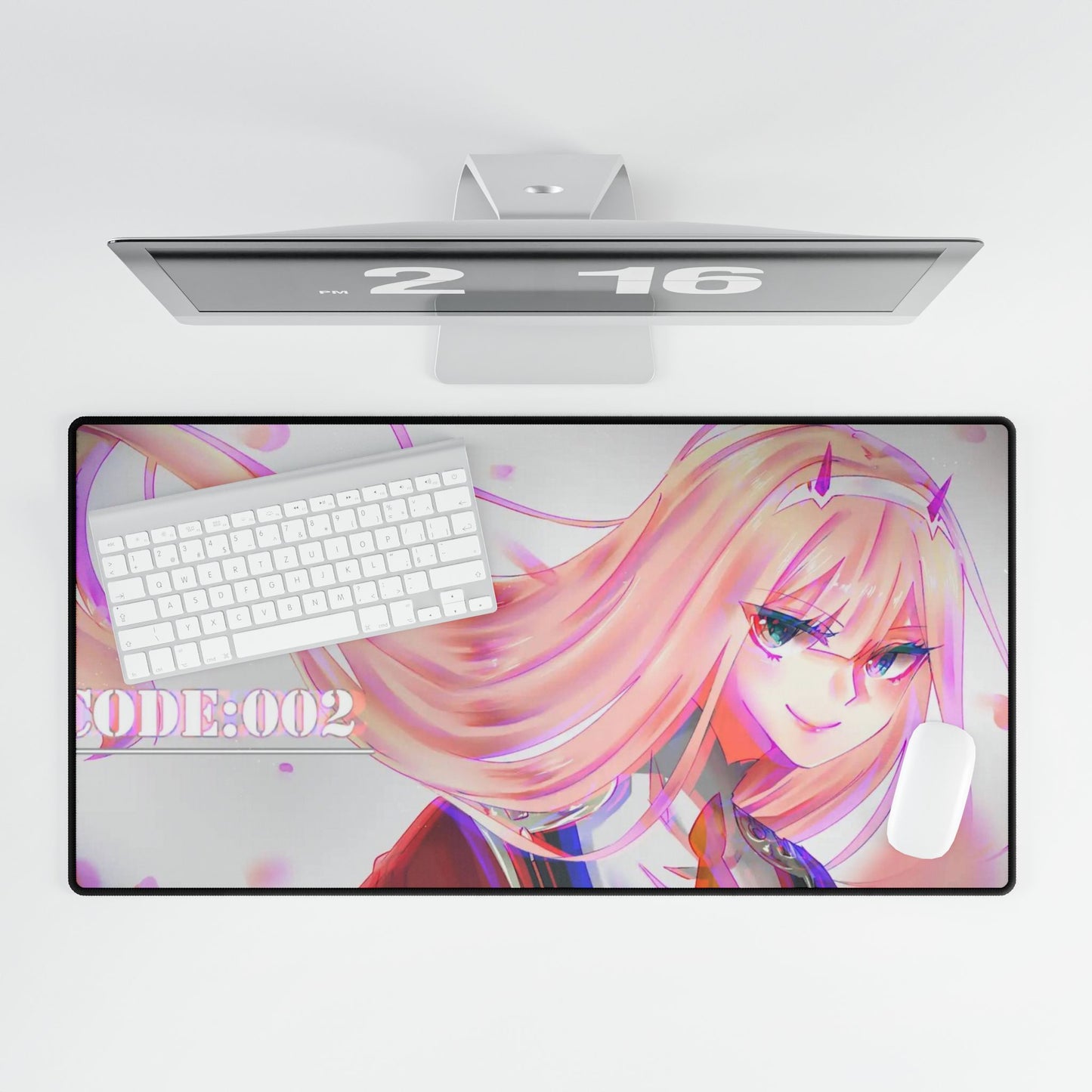 Zero Two Glitch Mouse Pad