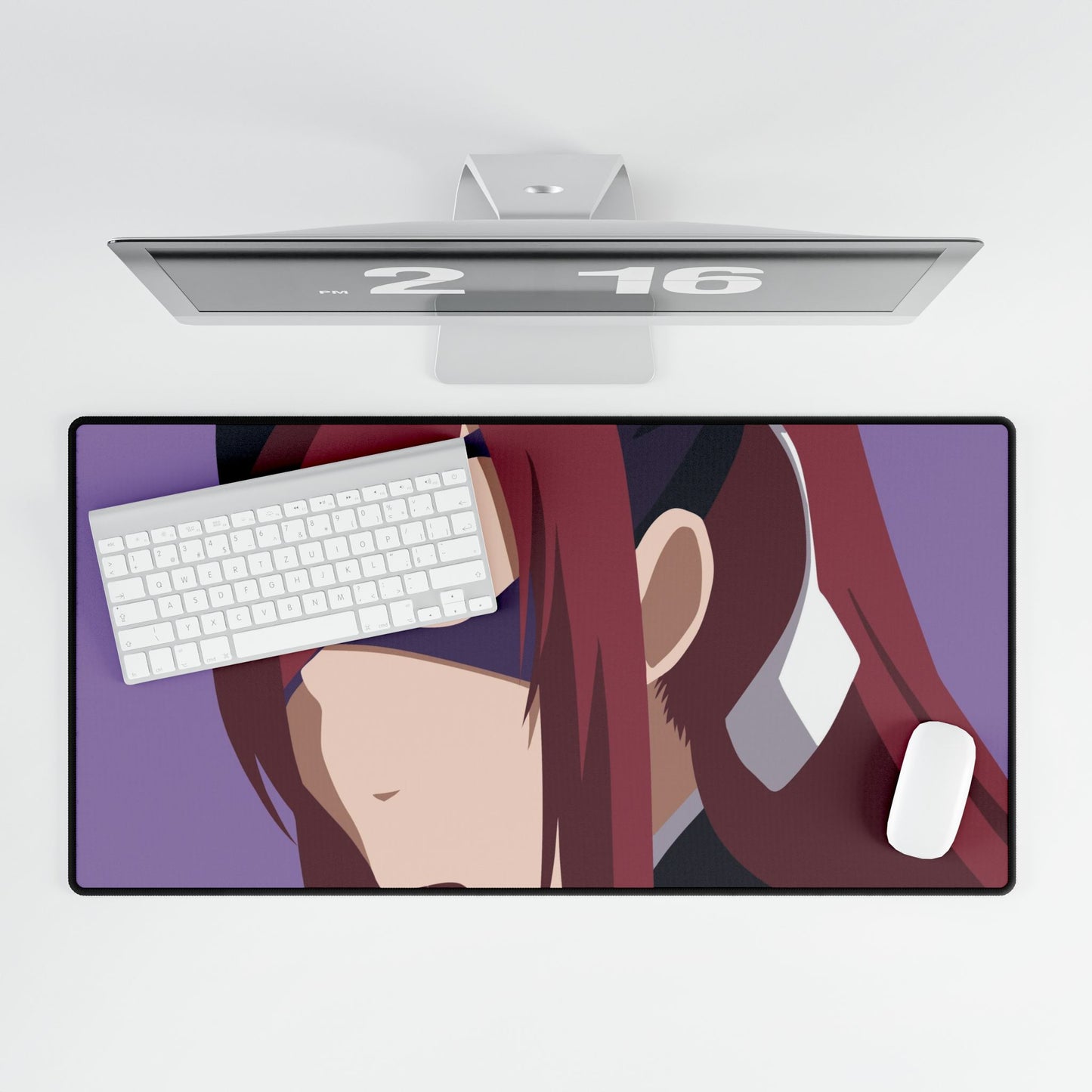 Ezra Scarlet Minimalist V1 Mouse Pad