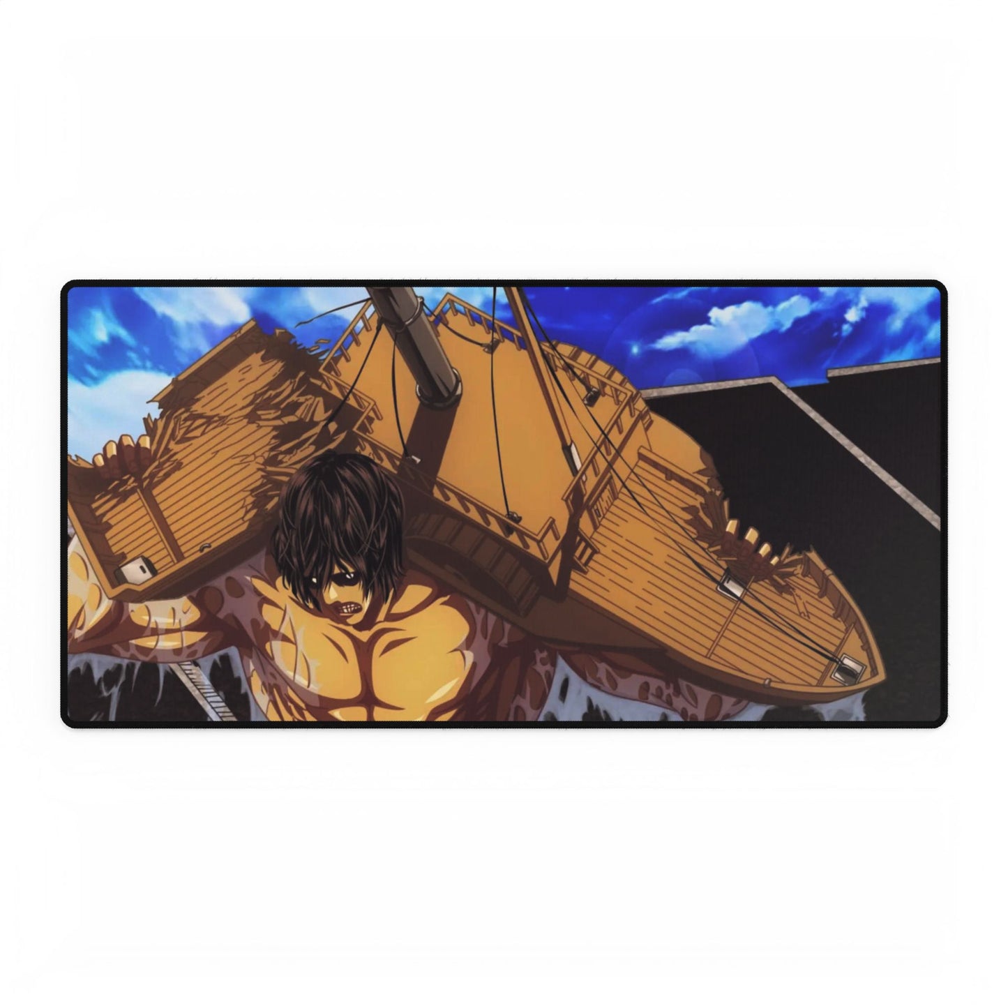 Rogue Titan destroys a boat Mouse Pad