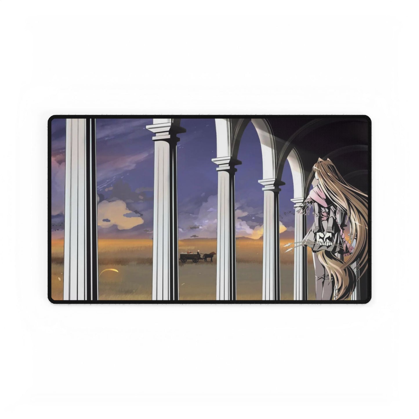 Anime Spice and Wolf Mouse Pad