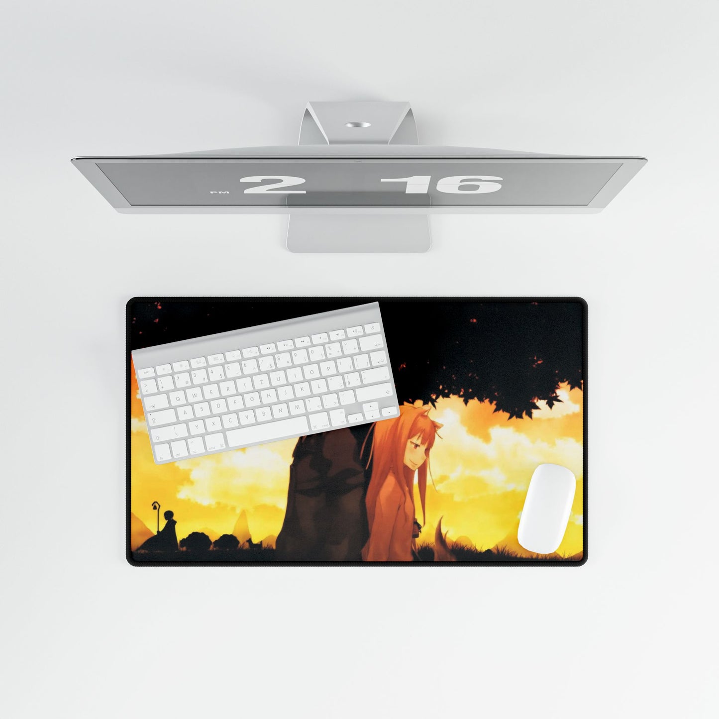 Anime Spice and Wolfr Mouse Pad