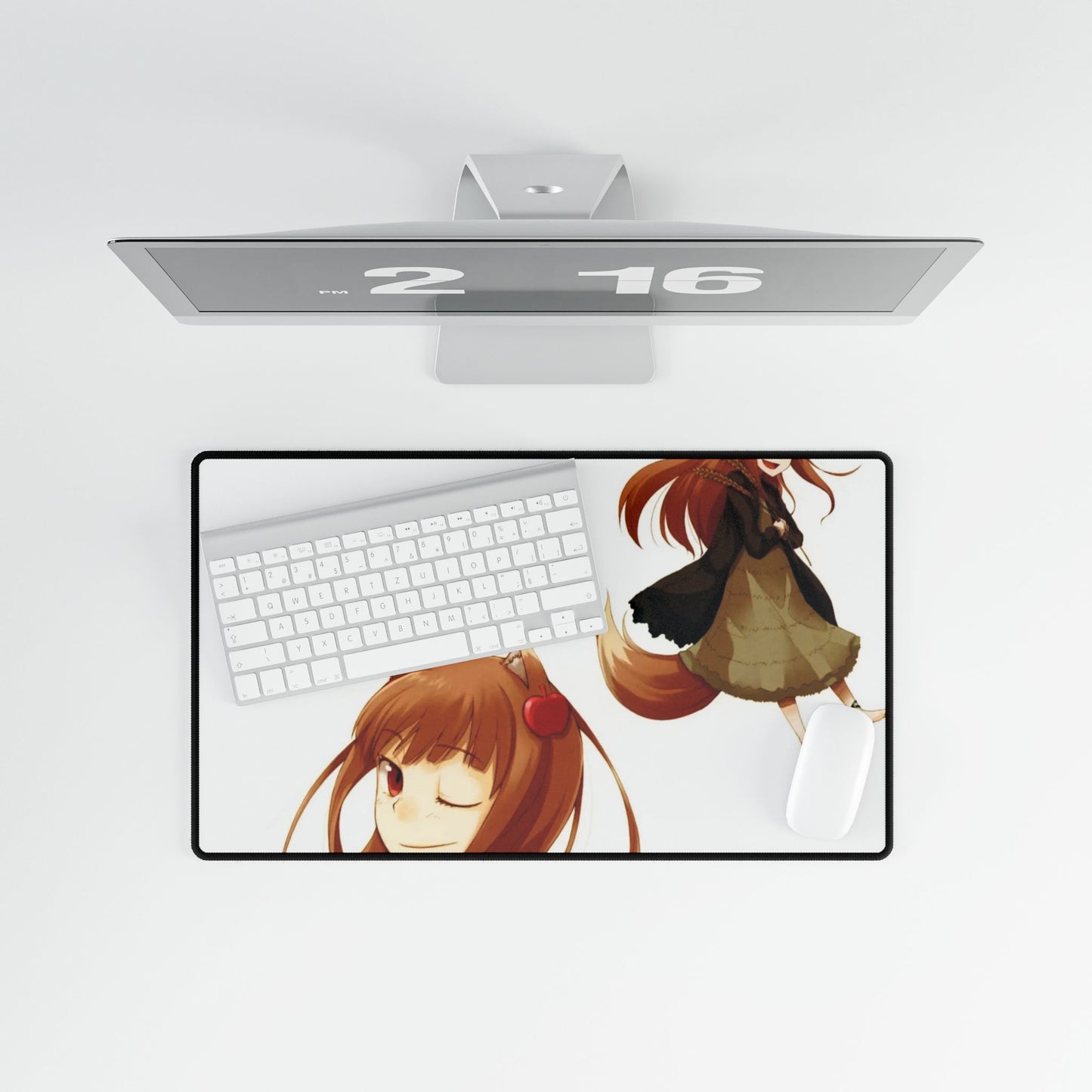 Anime Spice and Wolf Mouse Pad