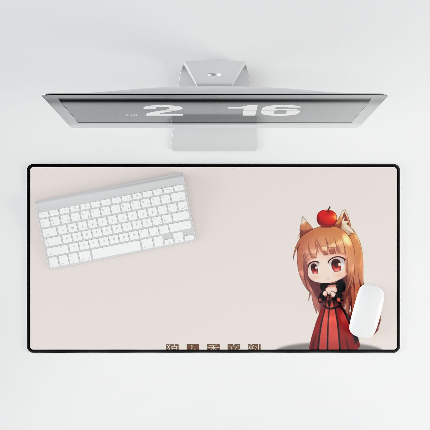Anime Spice and Wolf Mouse Pad
