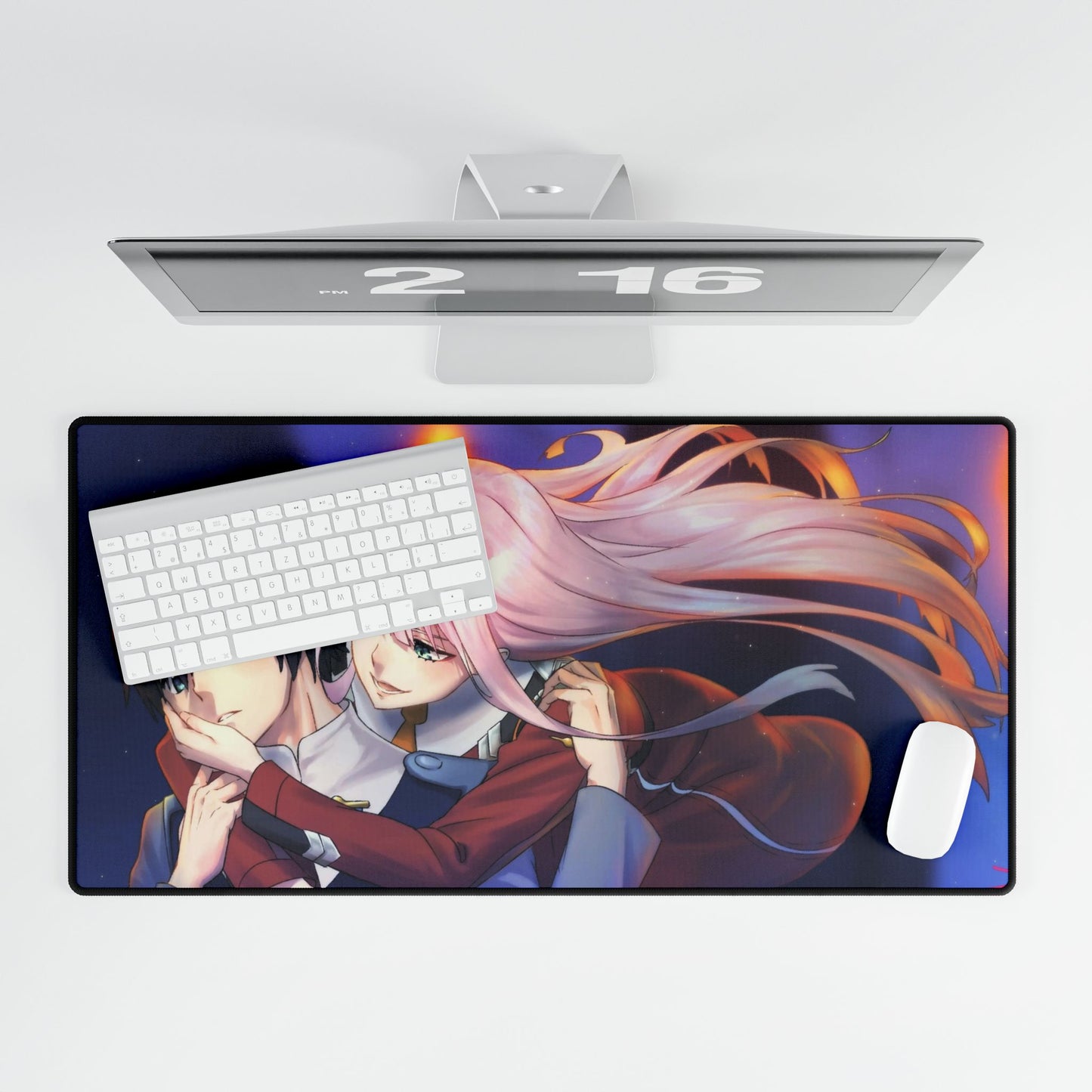 Zero Two,Hiro Mouse Pad