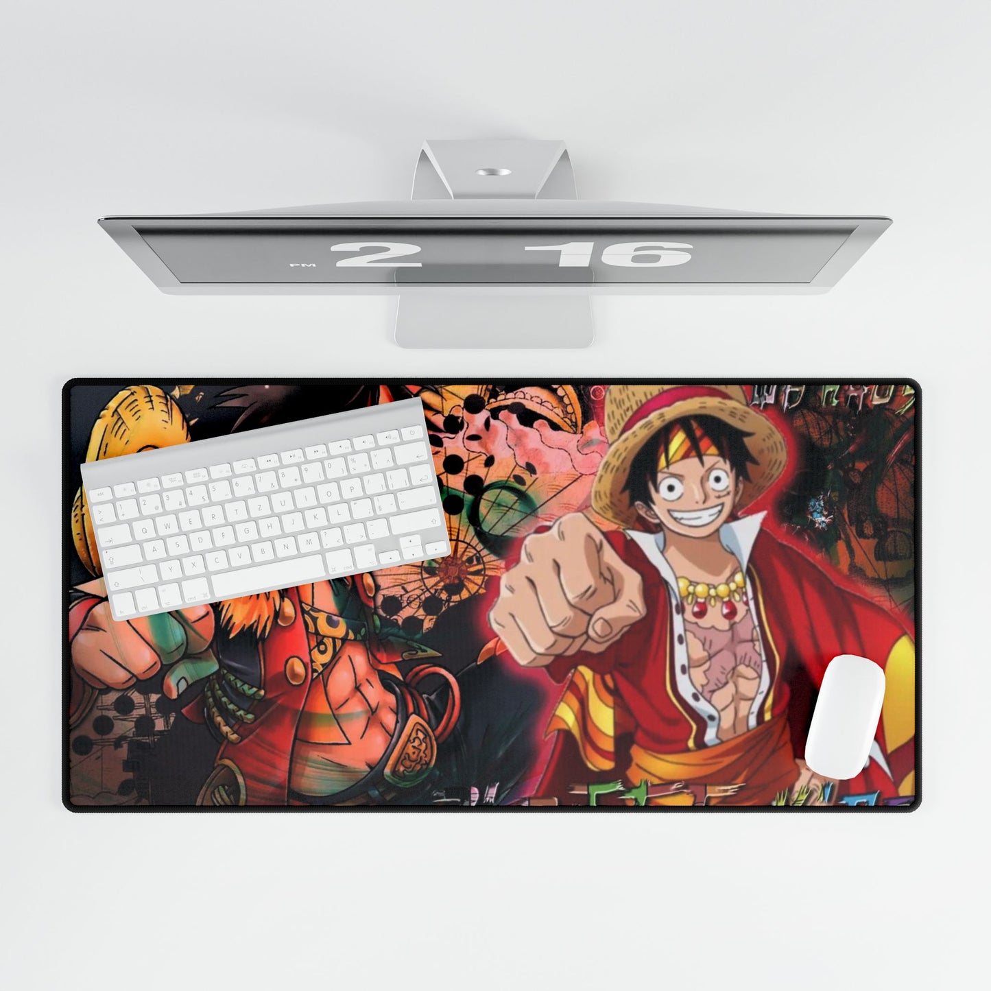 Pirate King Monkeyy D. Luffy by WB KHOSKI Mouse Pad