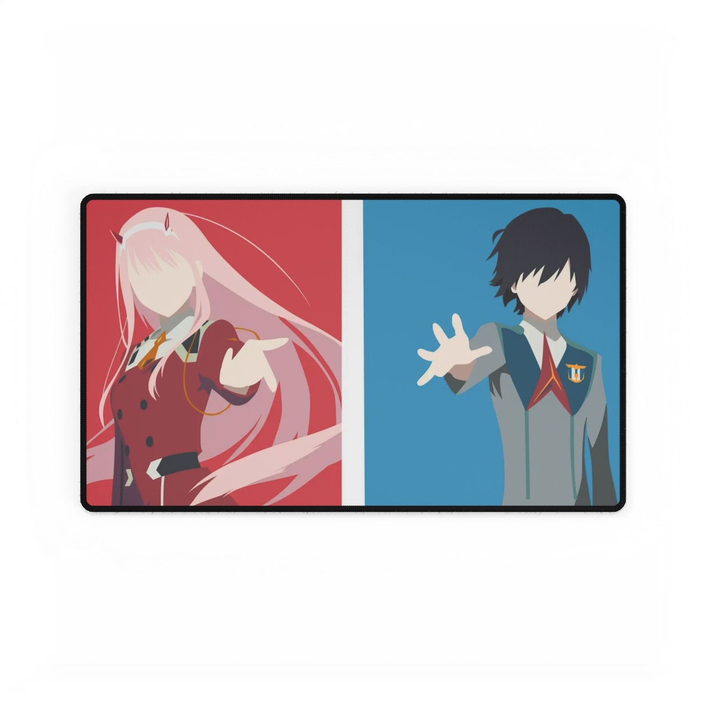 Hiro and Zero Two (Darling in the FranXX) V2 Mouse Pad