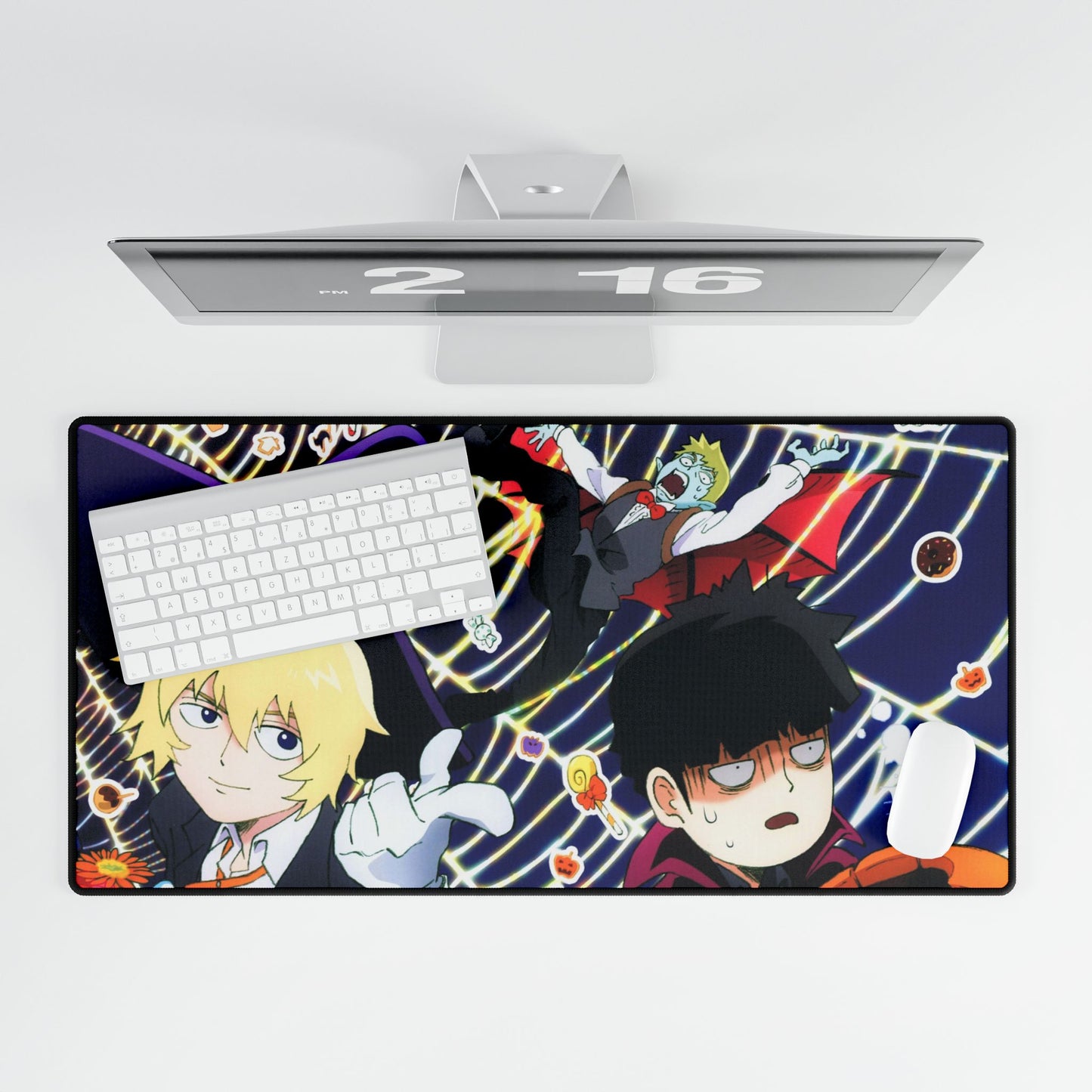 Mob Psycho 100 Arataka Reigen, Shigeo Kageyama, Teruki Hanazawa Mouse Pad
