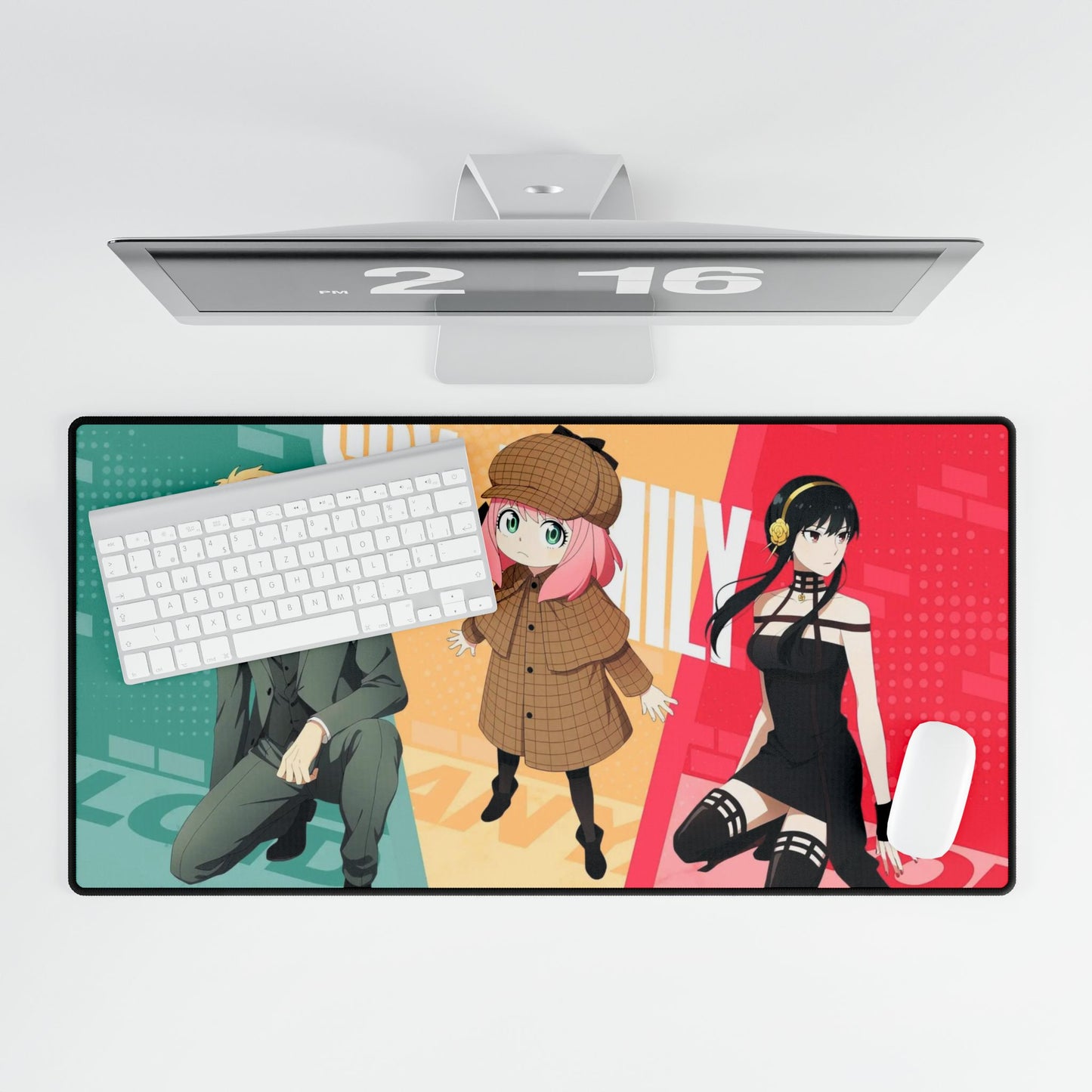 Loid Forger, Anya Forger & Yor Forger Mouse Pad