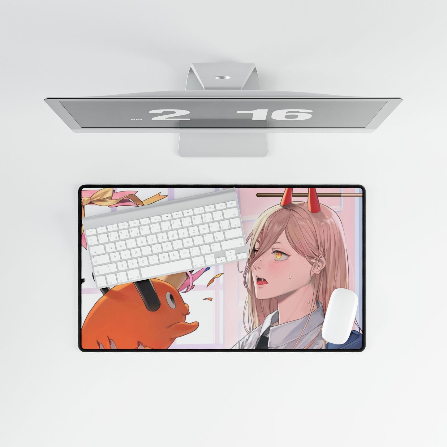 Pochita & Power Mouse Pad