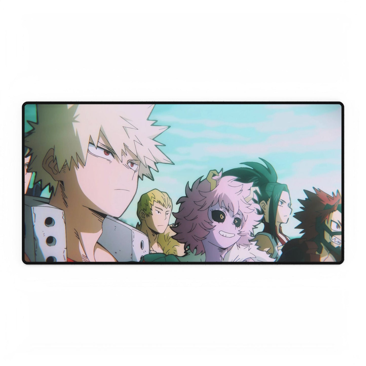 Katsuki and the Gang! - Intro AI Upscaled Screencap Mouse Pad