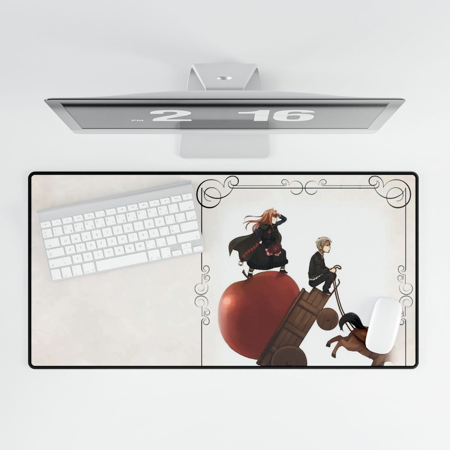 Anime Spice and Wolfr Mouse Pad