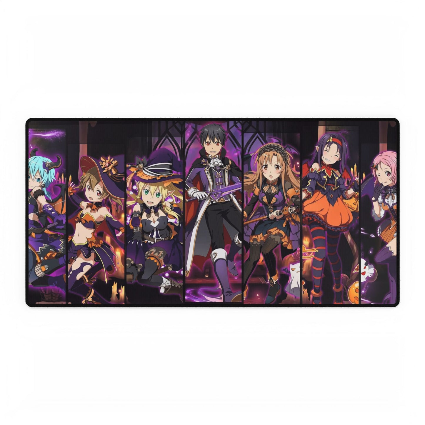 Memory Defrag Halloween Banner Mouse Pad