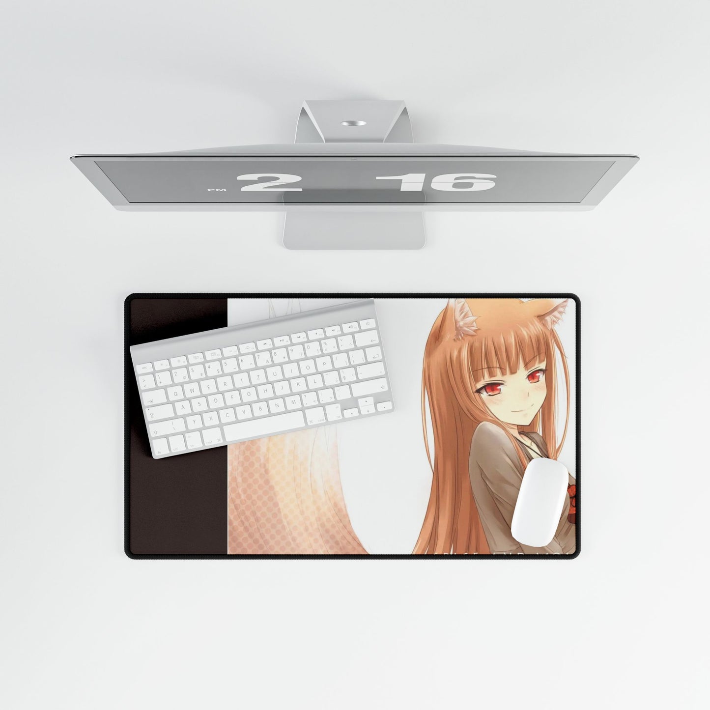 Anime Spice and Wolf Mouse Pad