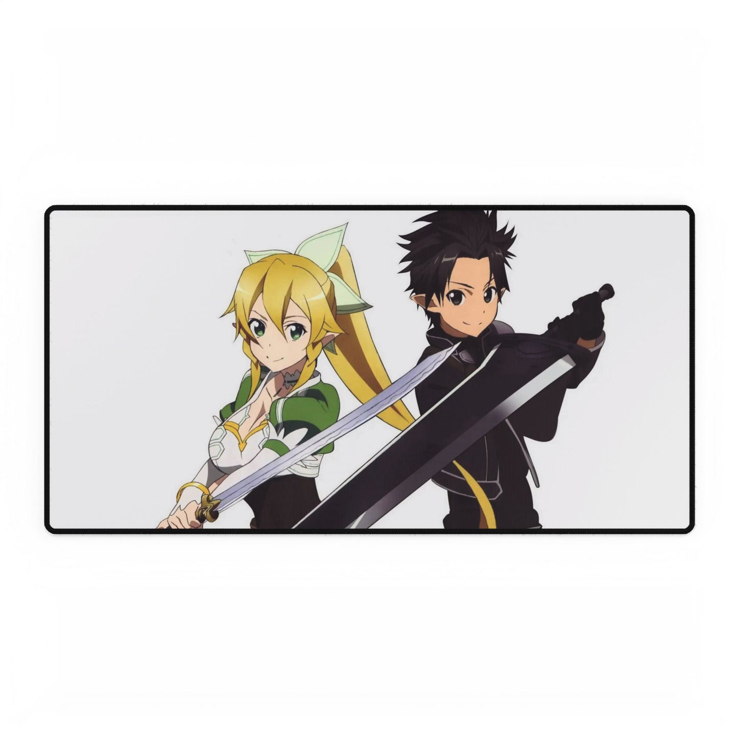Leafa and Kirito Mouse Pad