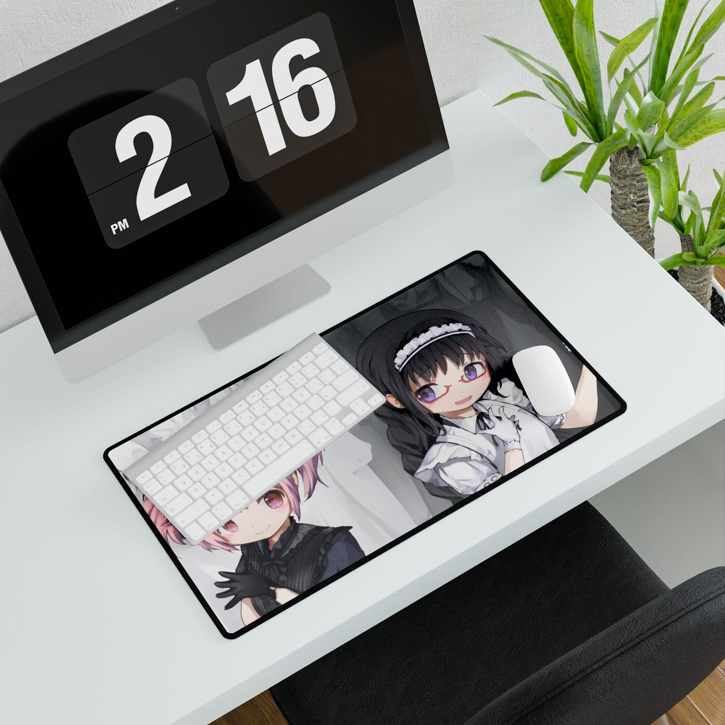 Madoka Kaname & Homura Akemi Mouse Pad