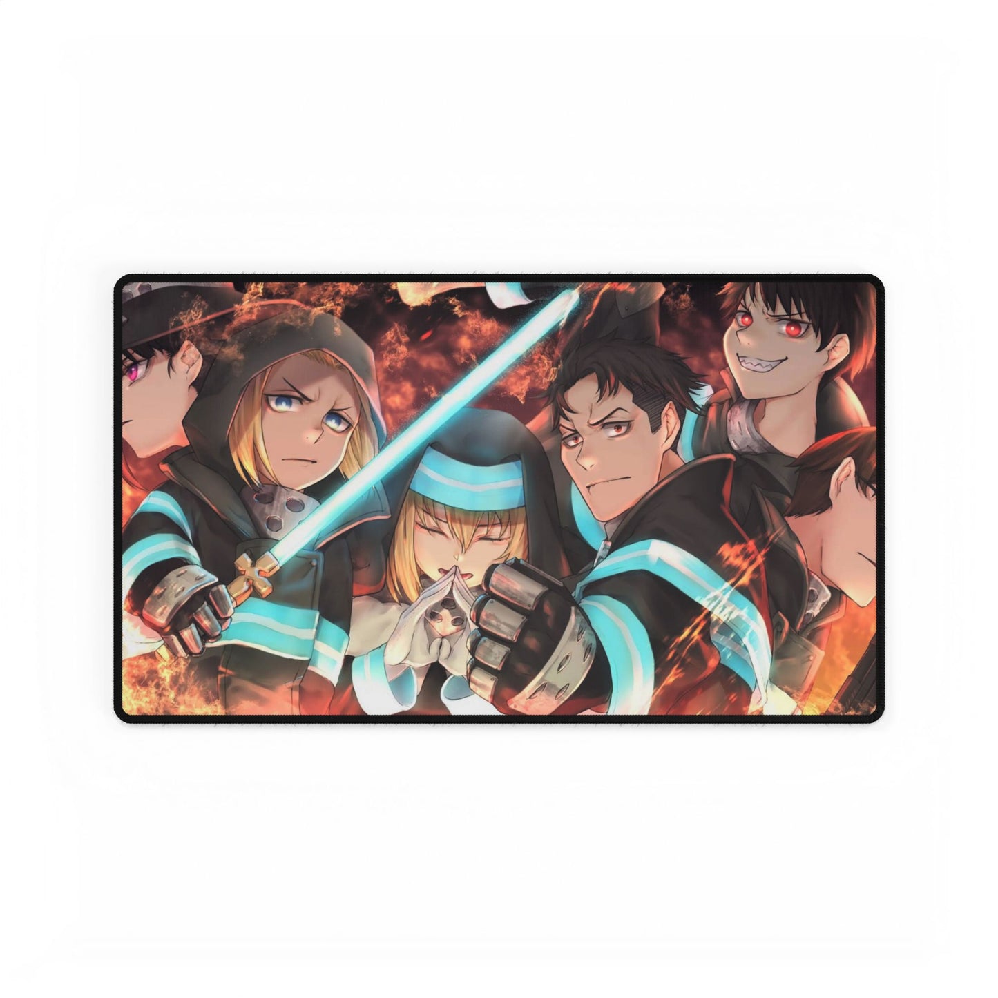 Anime Fire Force Mouse Pad