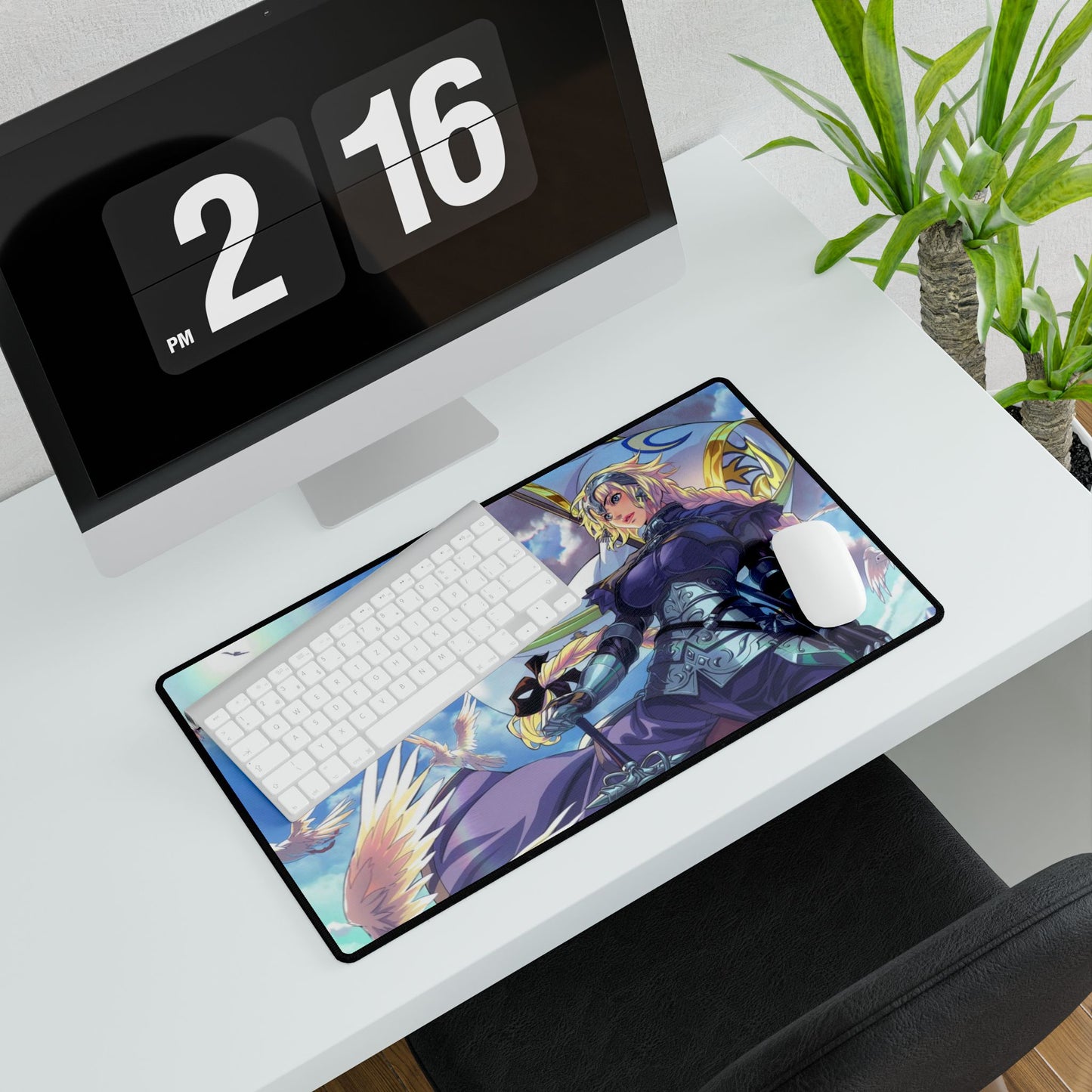 Ruler Jeanne d'arc Mouse Pad