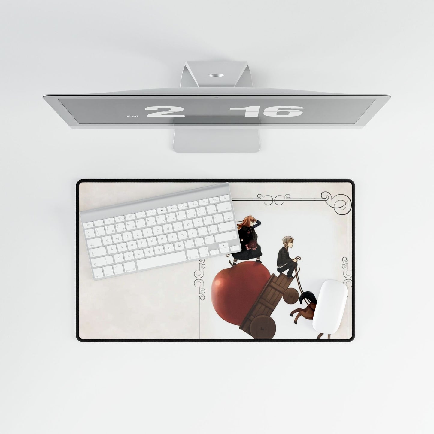 Anime Spice and Wolfr Mouse Pad