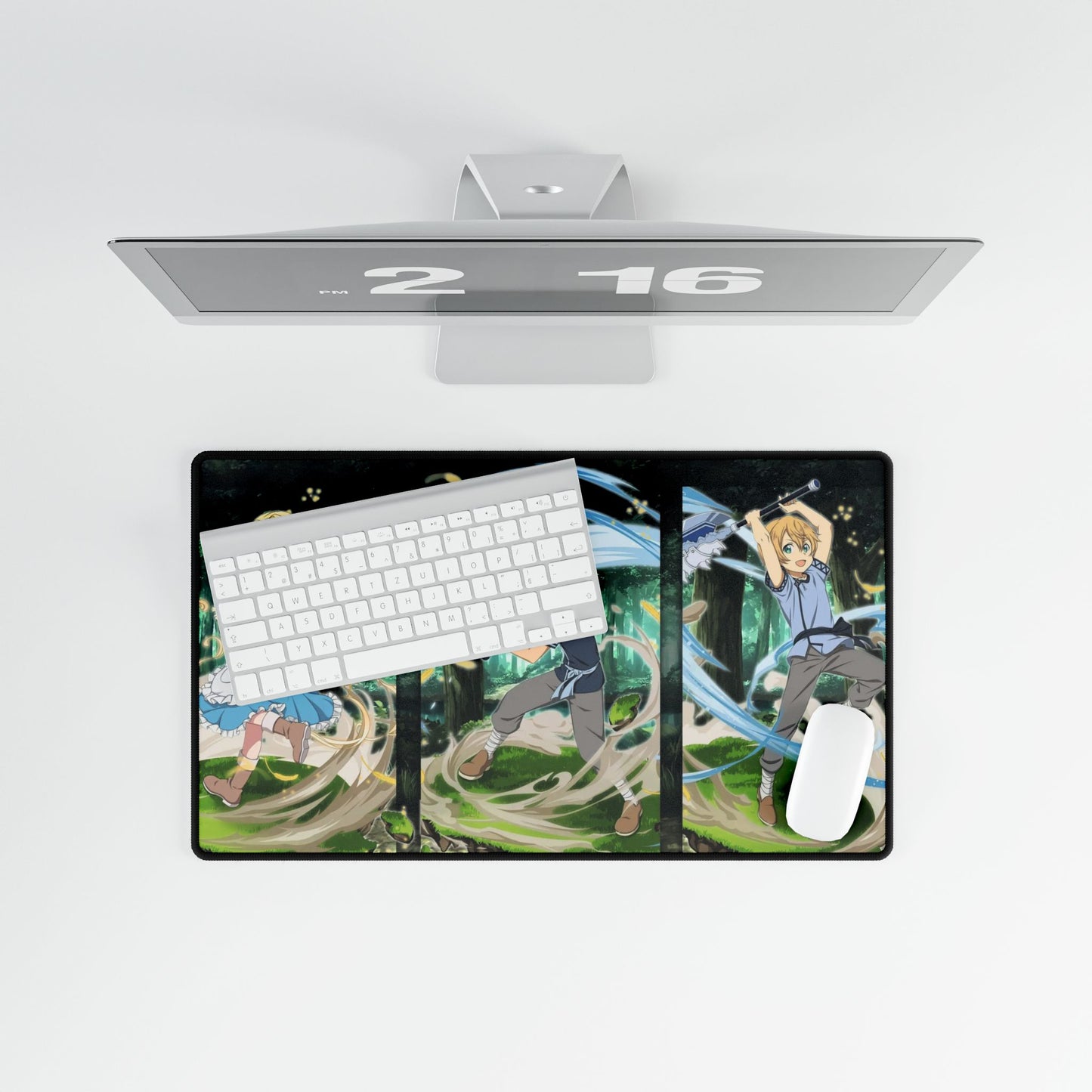 Memory Defrag - Through the Sunlight Banner Mouse Pad