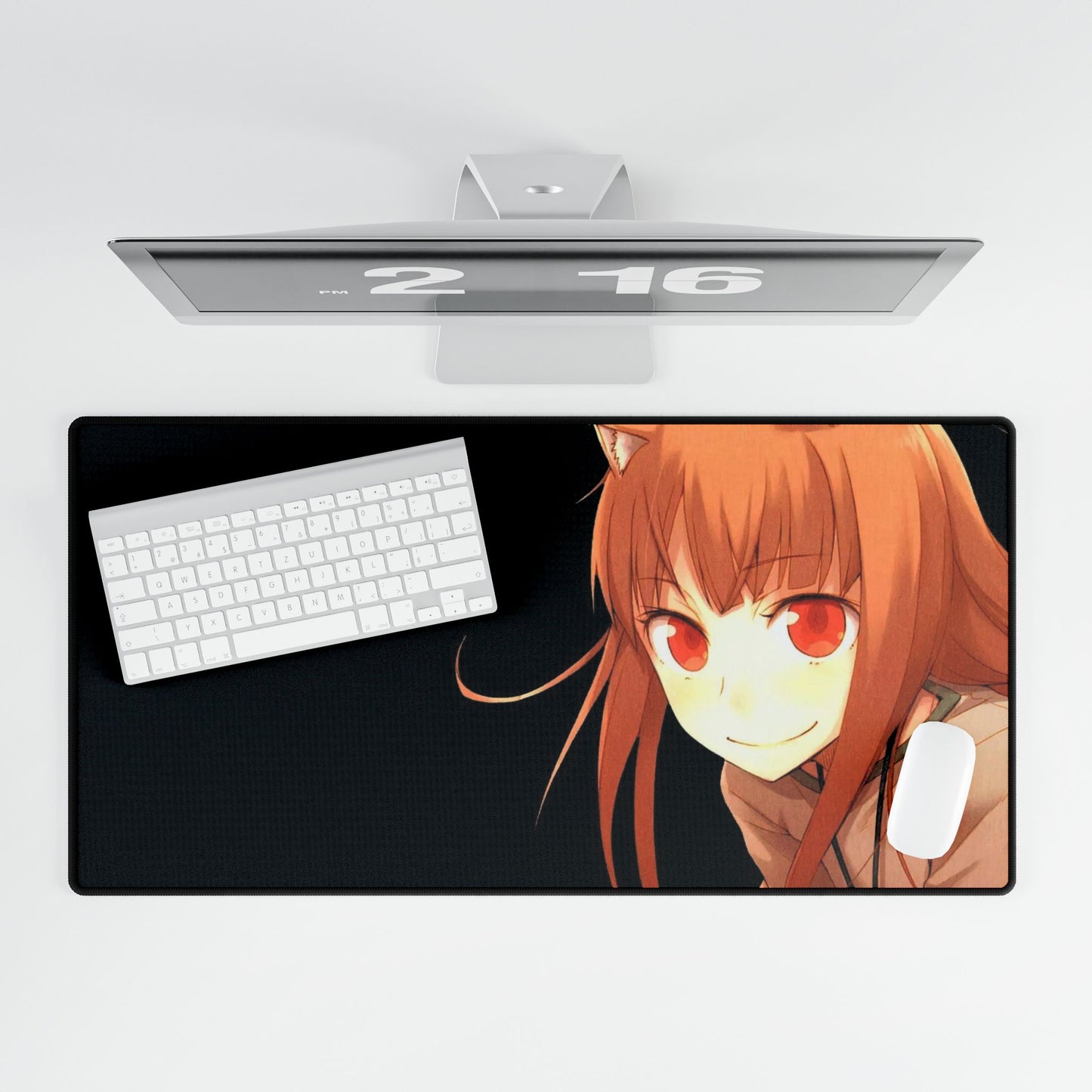 Anime Spice and Wolf Mouse Pad