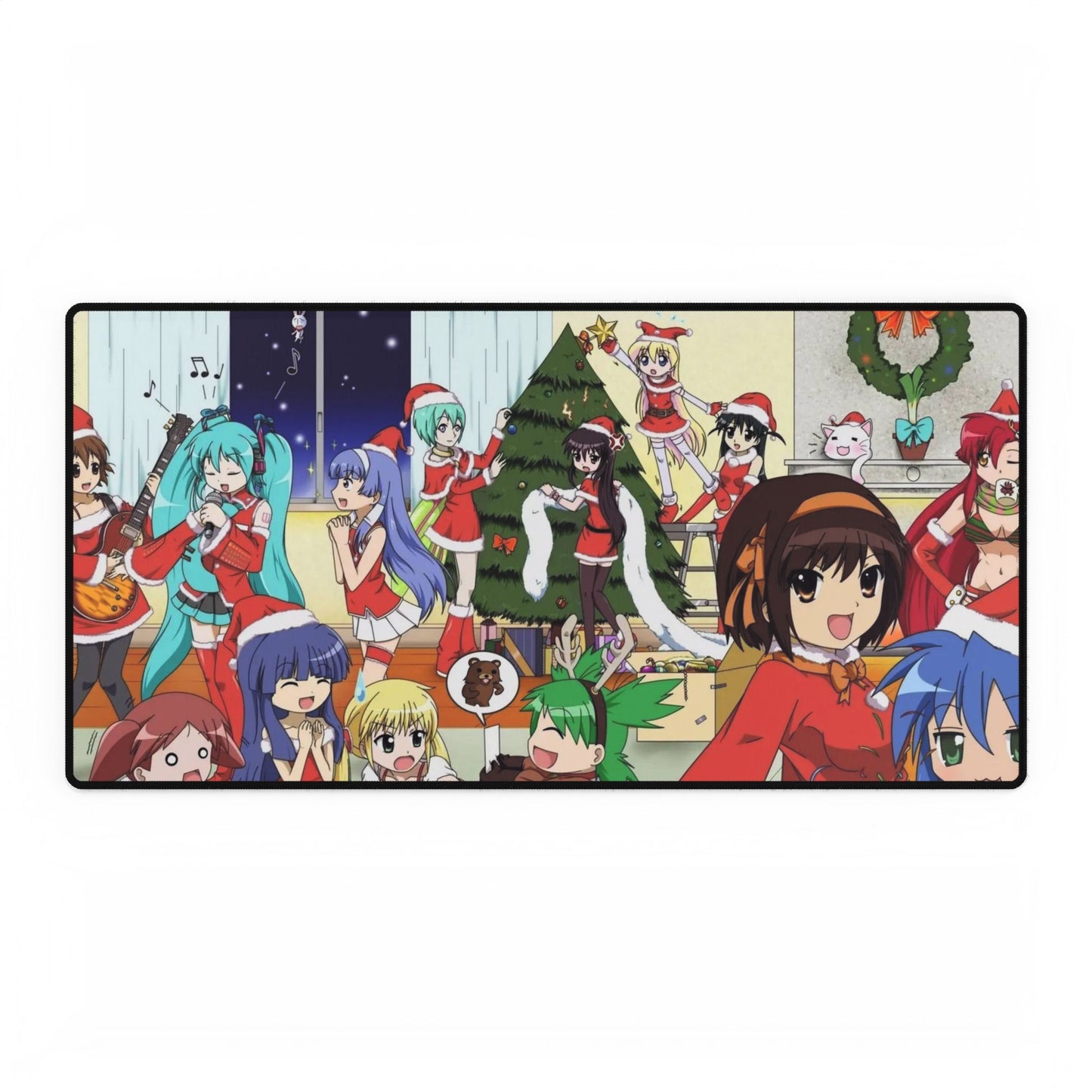 Anime Christmas Mouse Pad