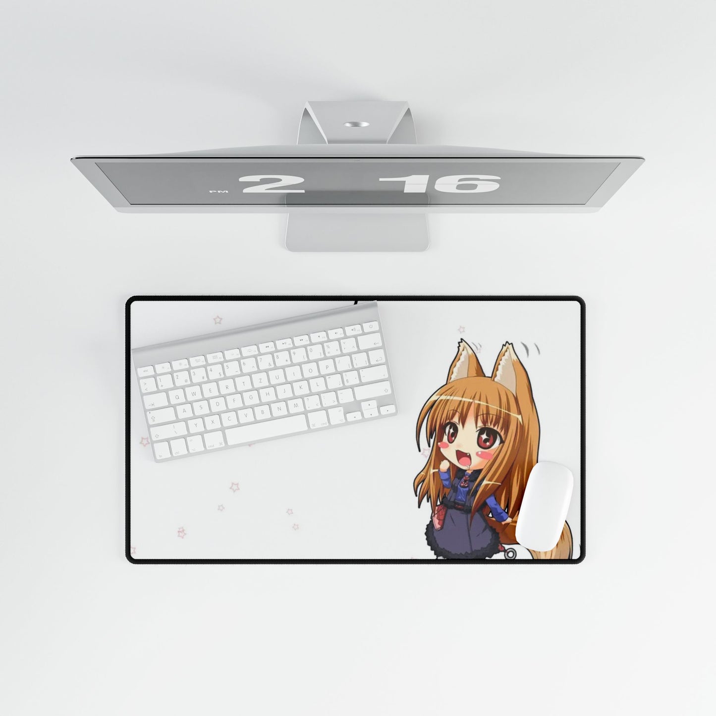 Anime Spice and Wolfr Mouse Pad