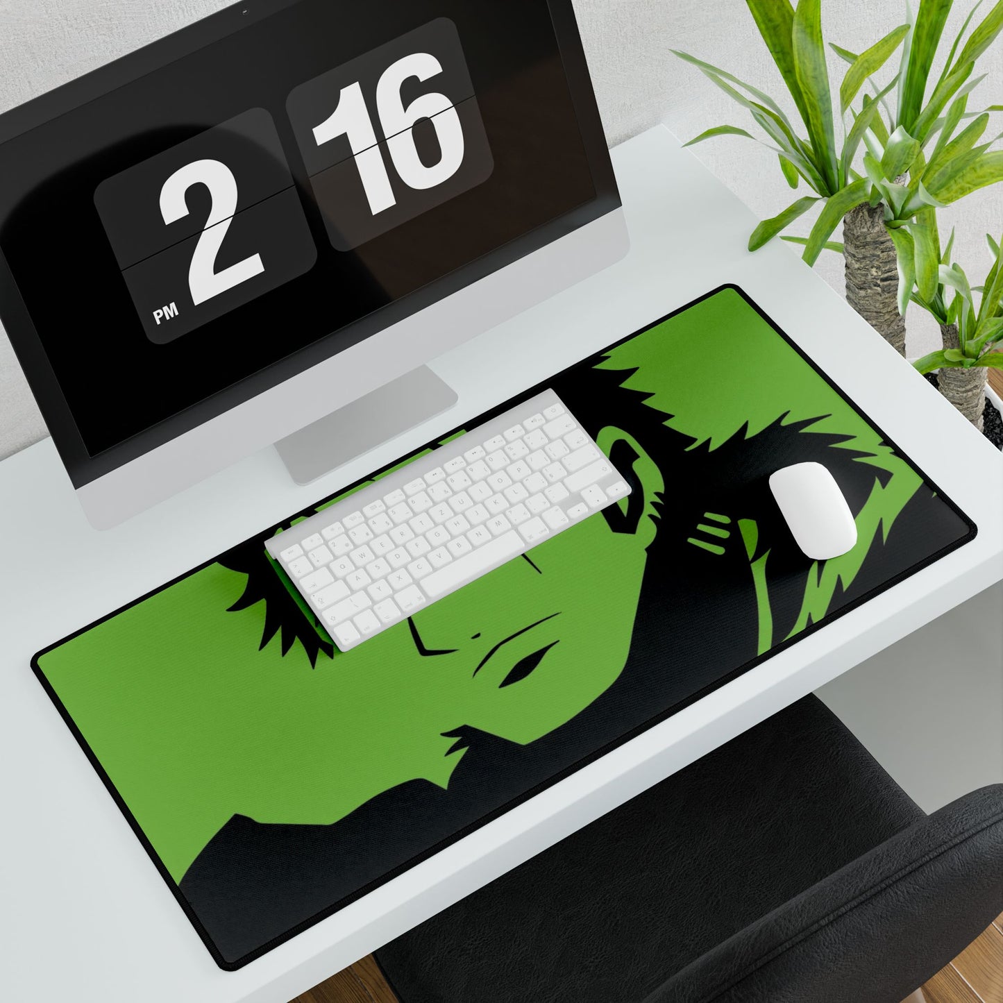 Zoro the green haired warrior Mouse Pad