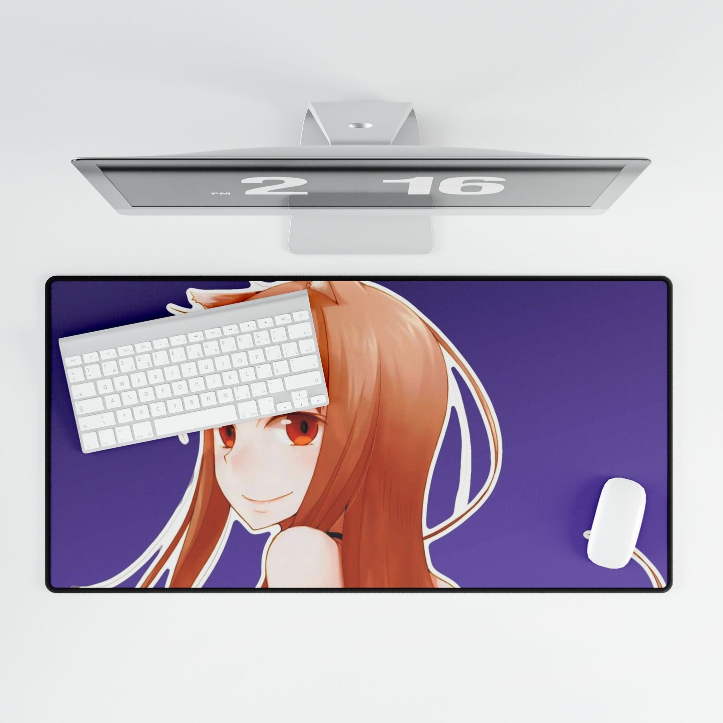 Anime Spice and Wolf Mouse Pad
