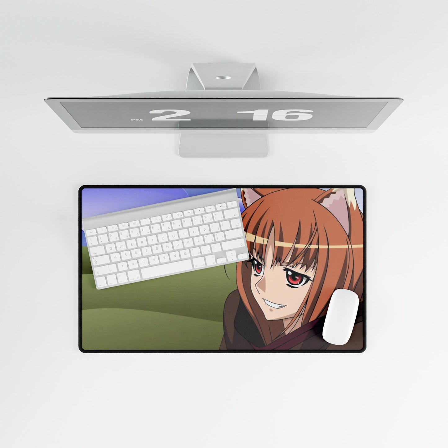 Anime Spice and Wolf Mouse Pad