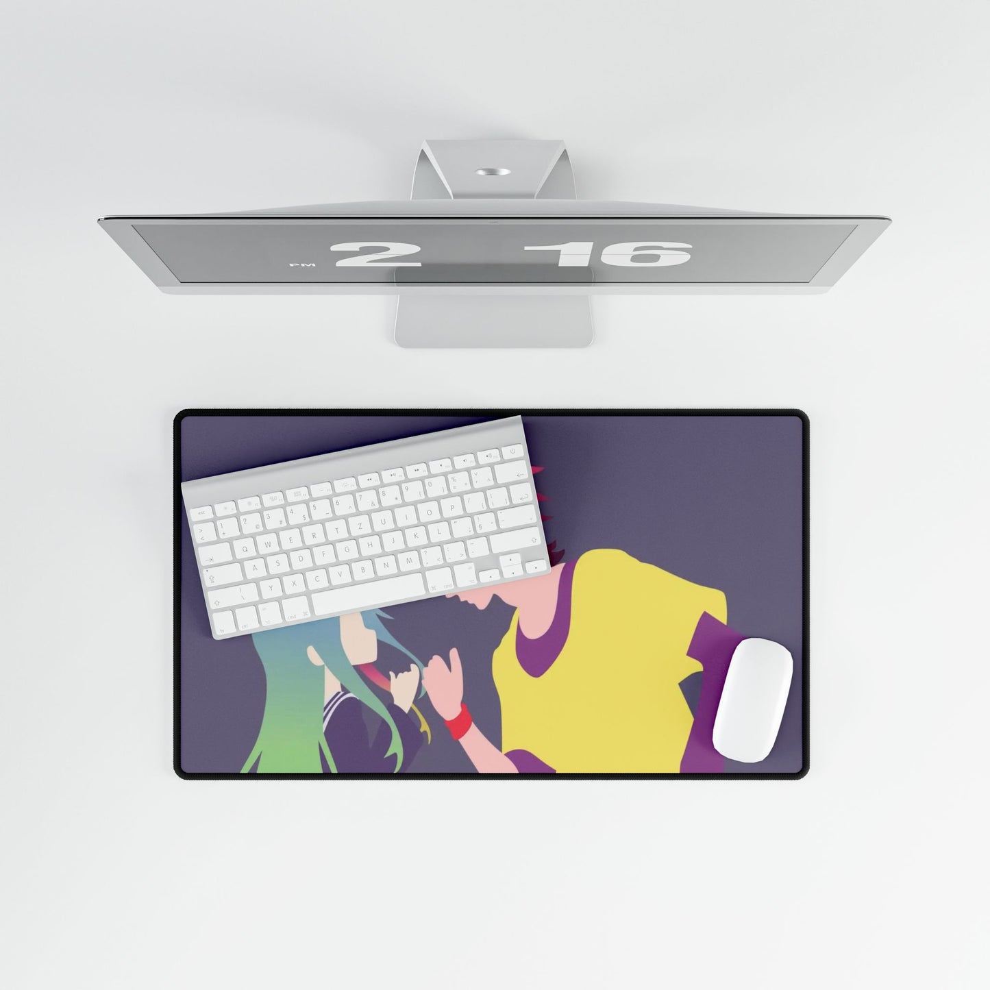 Sora and Shiro Mouse Pad