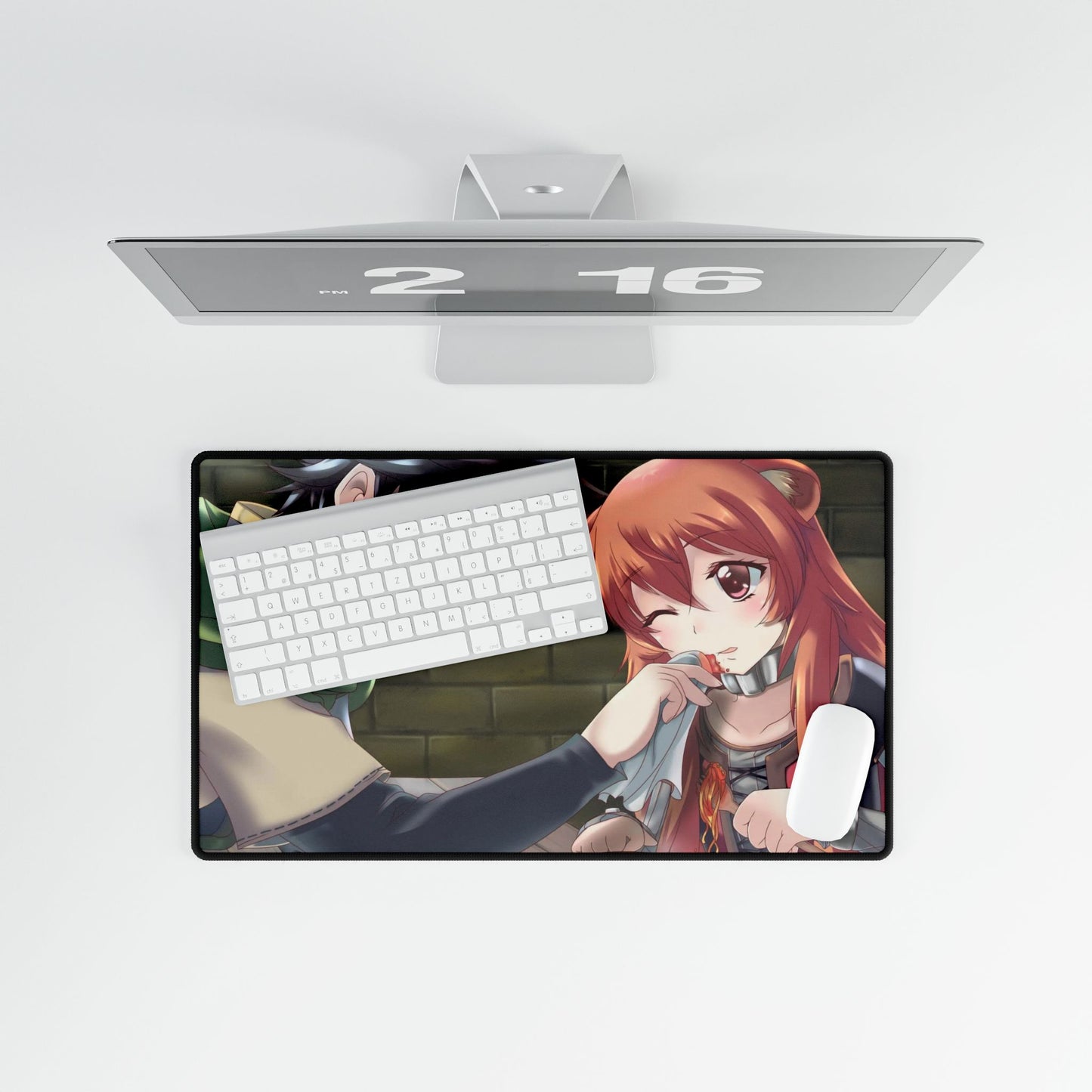 Raphtalia & Naofumi Mouse Pad