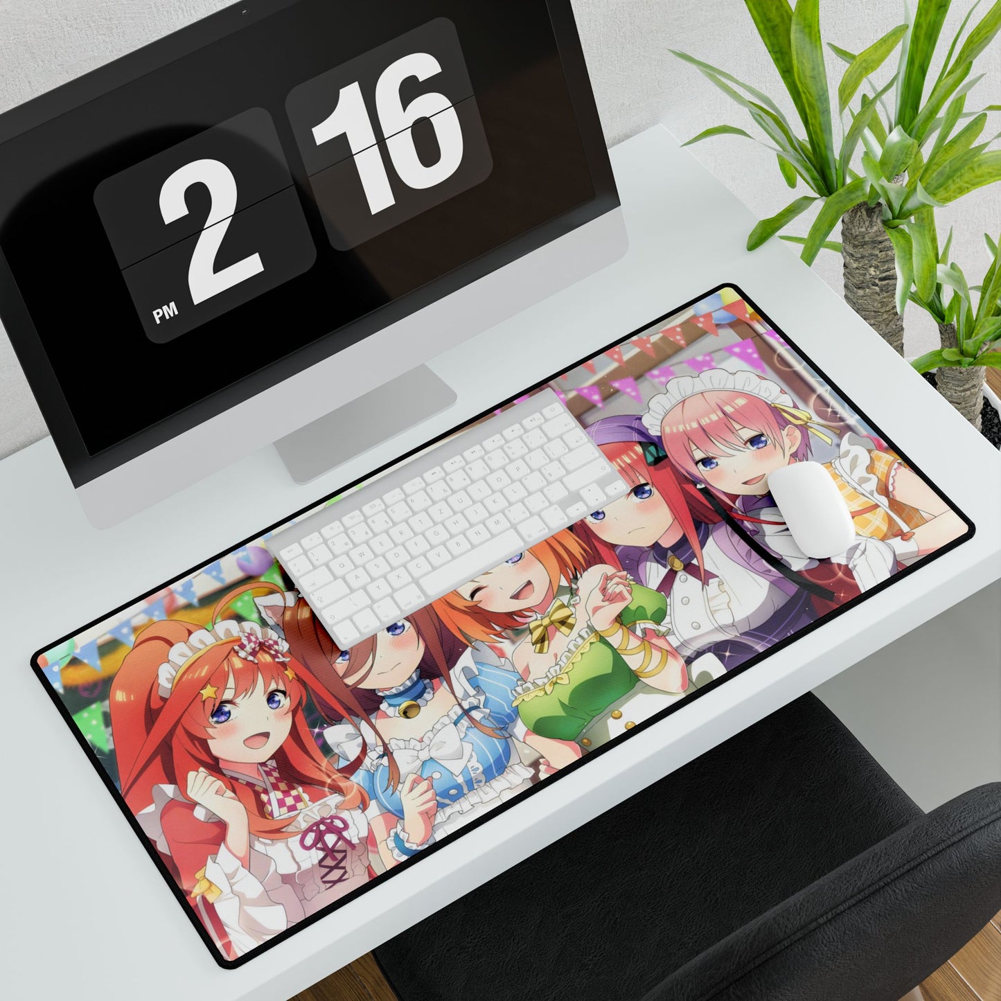 The Quintessential Quintuplets - Itsuki , Miku , Yotsuba , Nino & Ichika Mouse Pad