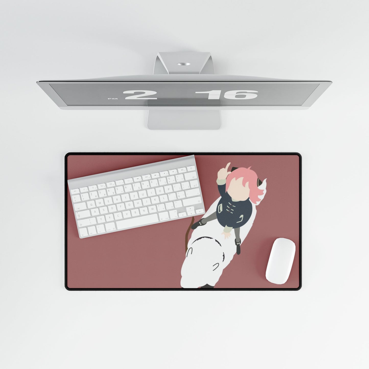 Anya & Bond by RandomHob Mouse Pad